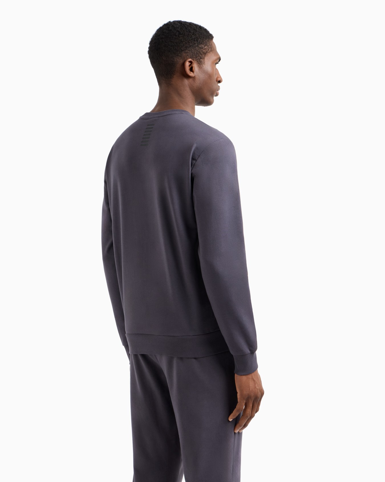 Core Identity cotton crew-neck sweatshirt Slide 2