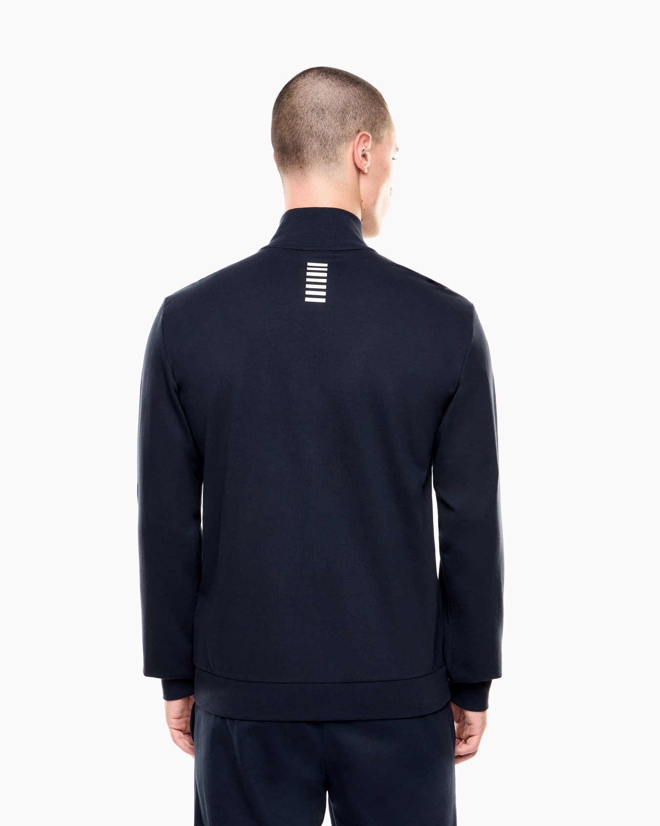Core Identity cotton zip-up sweatshirt Slide 2