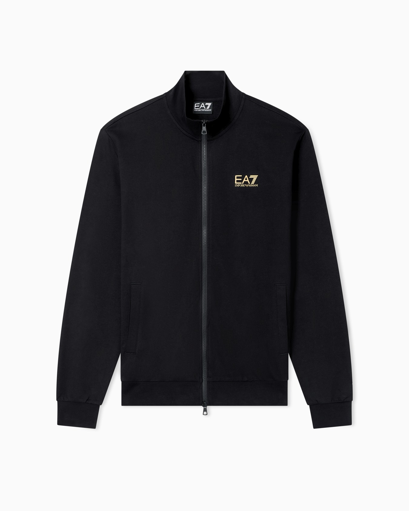 Core Identity cotton zip-up sweatshirt Slide 0
