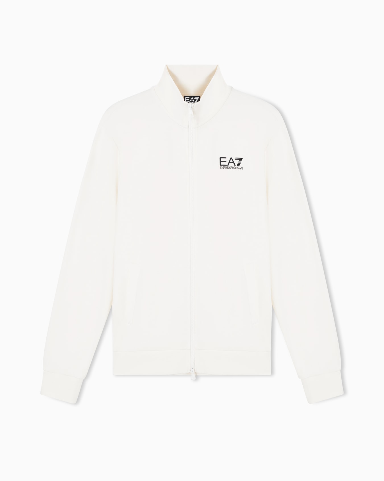Core Identity cotton zip-up sweatshirt Slide 0