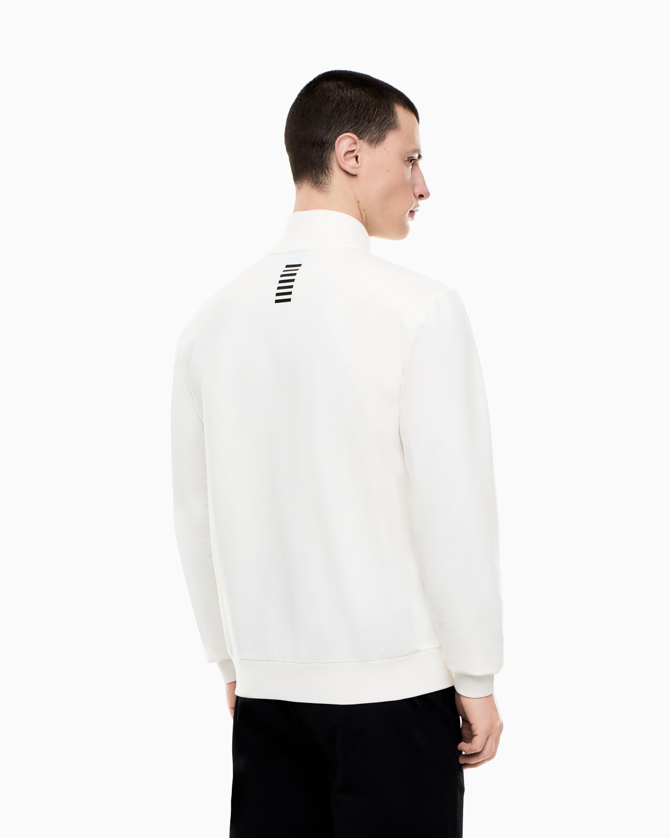 Core Identity cotton zip-up sweatshirt Slide 2