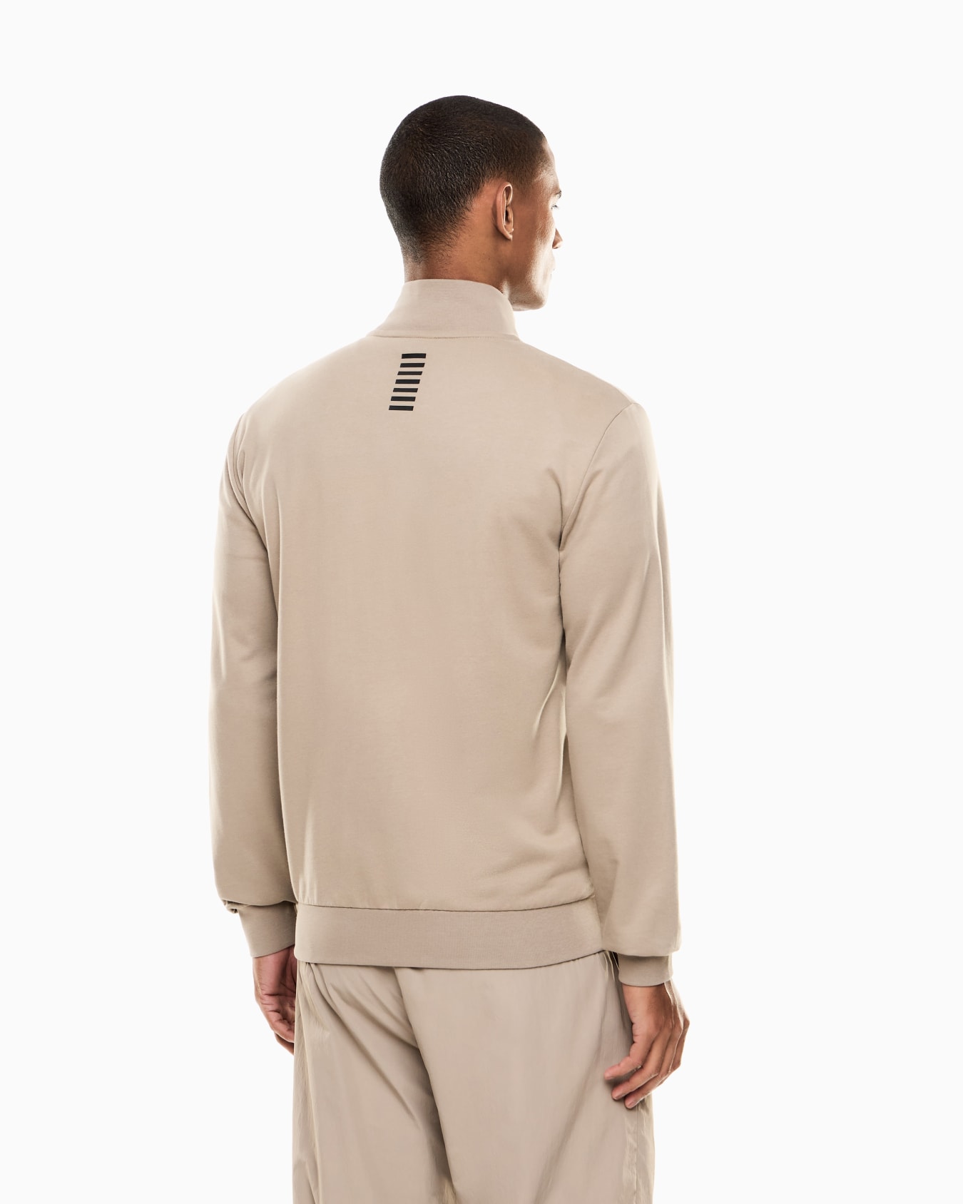 Core Identity cotton zip-up sweatshirt Slide 2