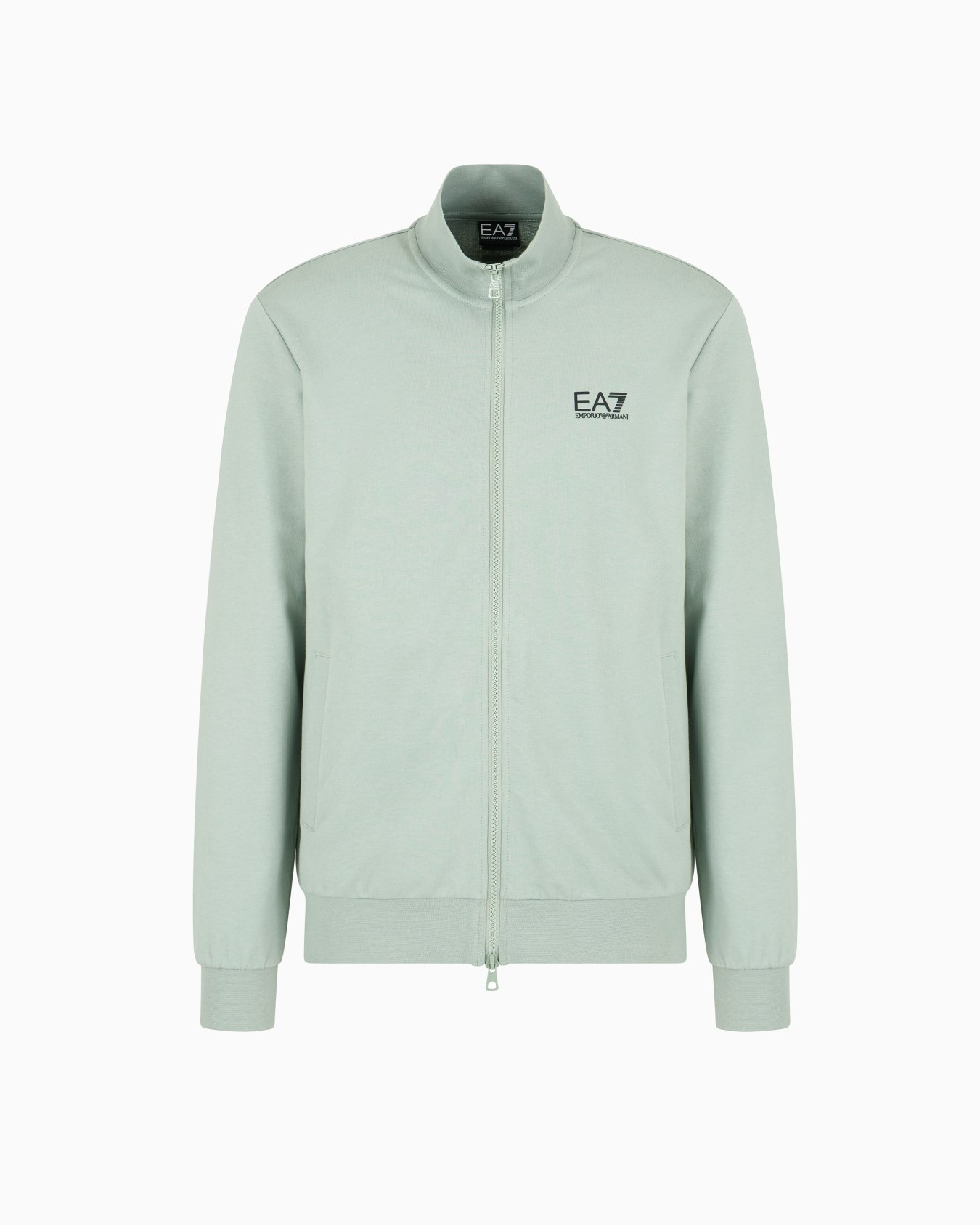 Core Identity cotton zip-up sweatshirt Slide 0
