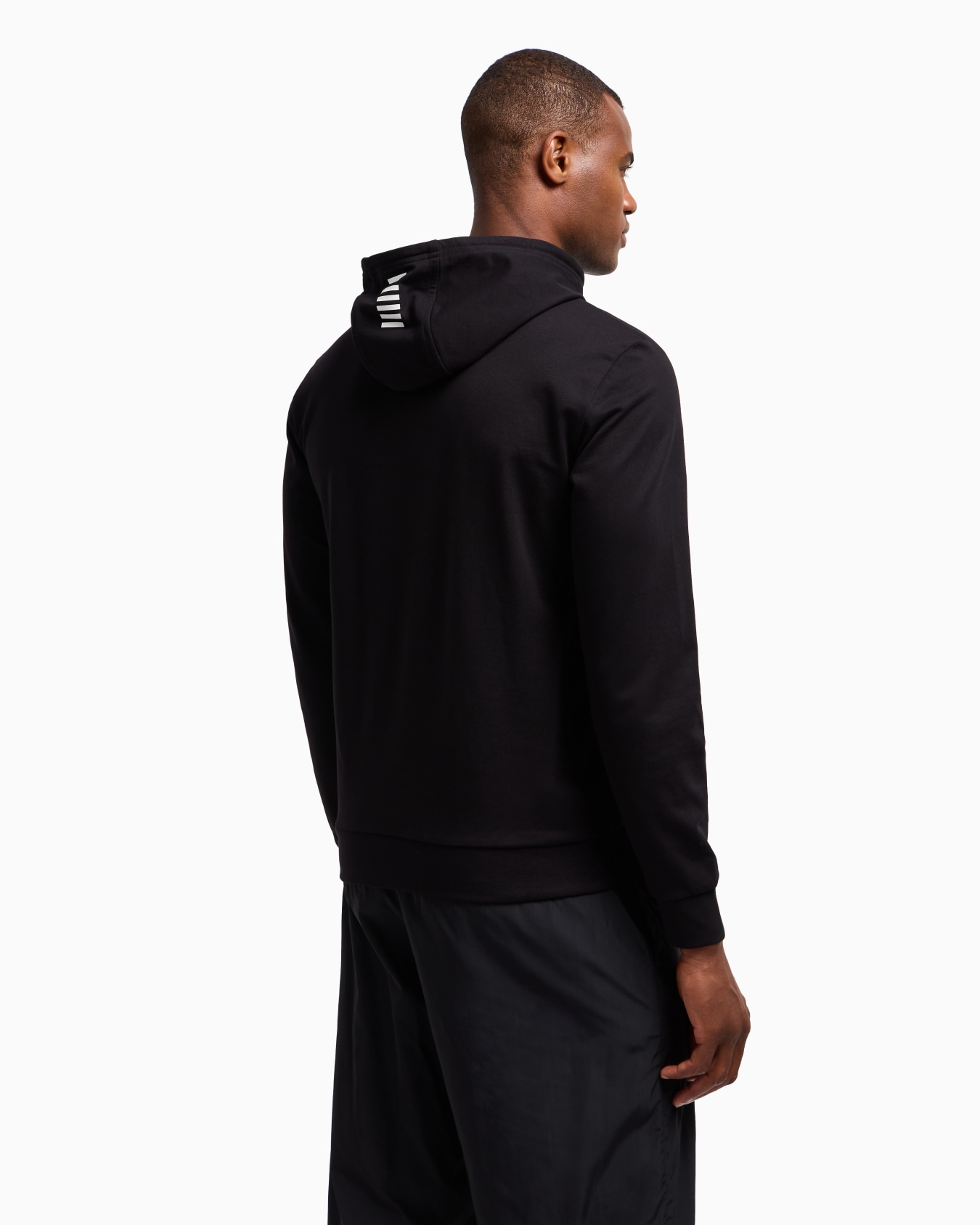 Core Identity cotton hooded sweatshirt Slide 2