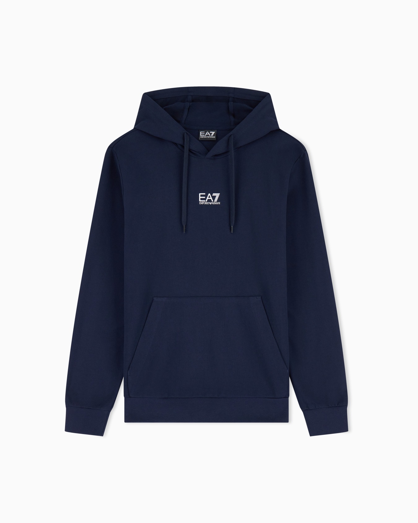 Core Identity cotton hooded sweatshirt Slide 0