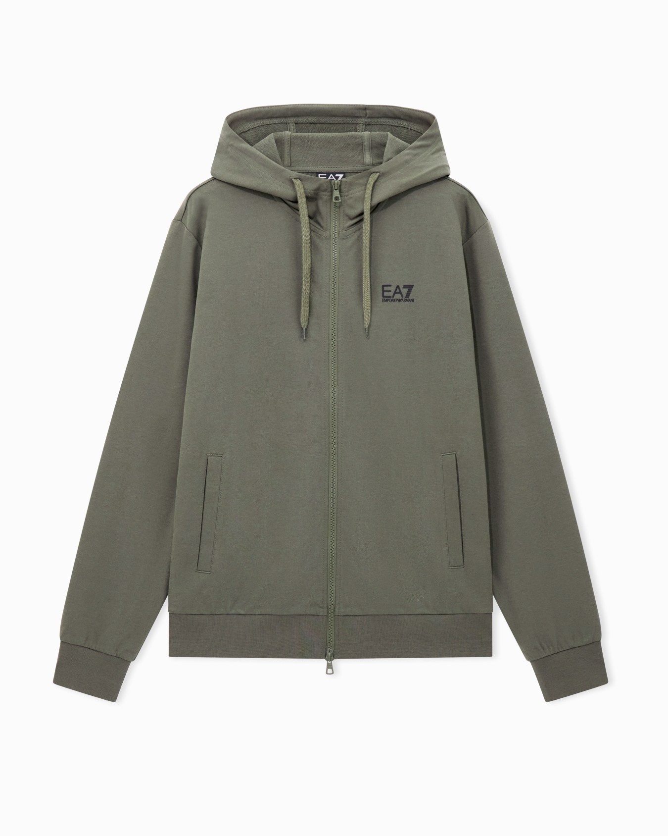 Core Identity cotton hooded sweatshirt Slide 0