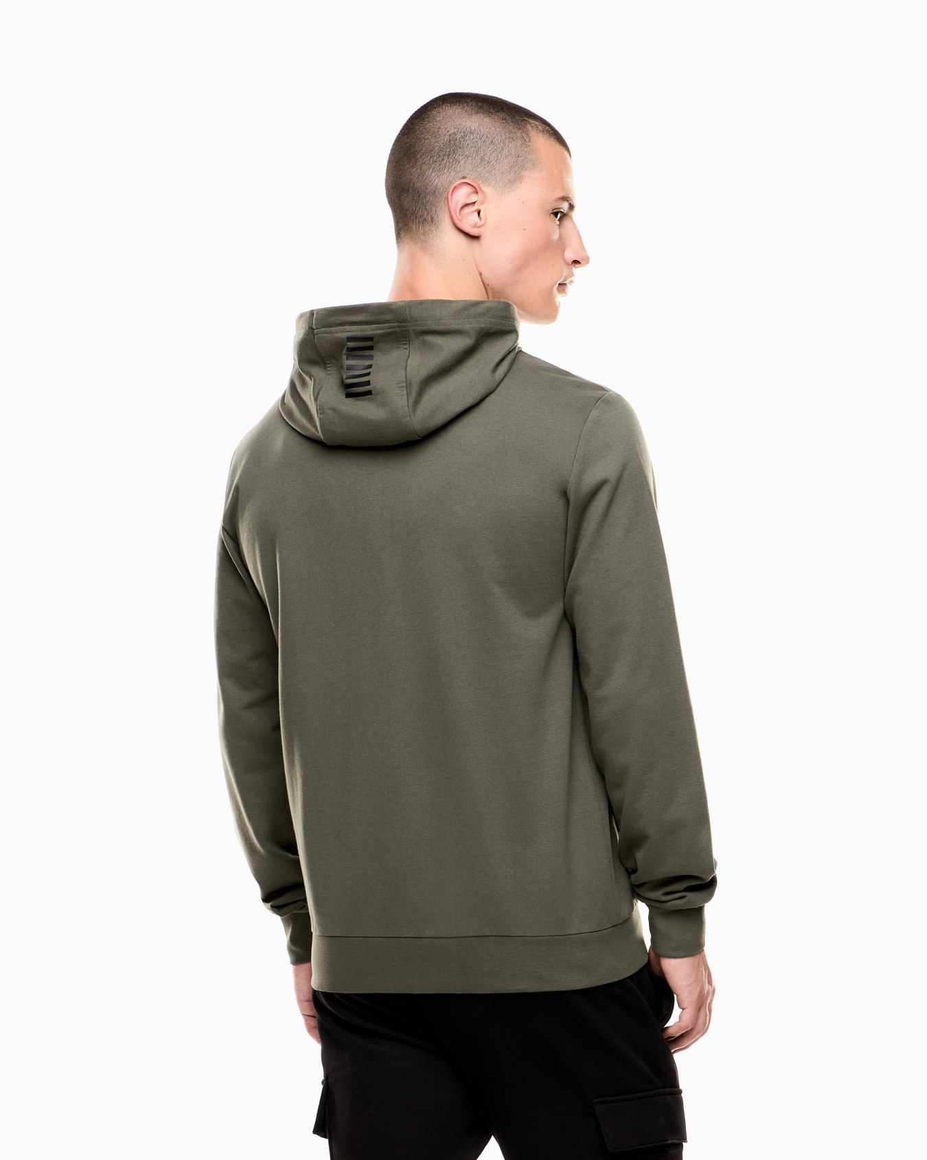 Core Identity cotton hooded sweatshirt