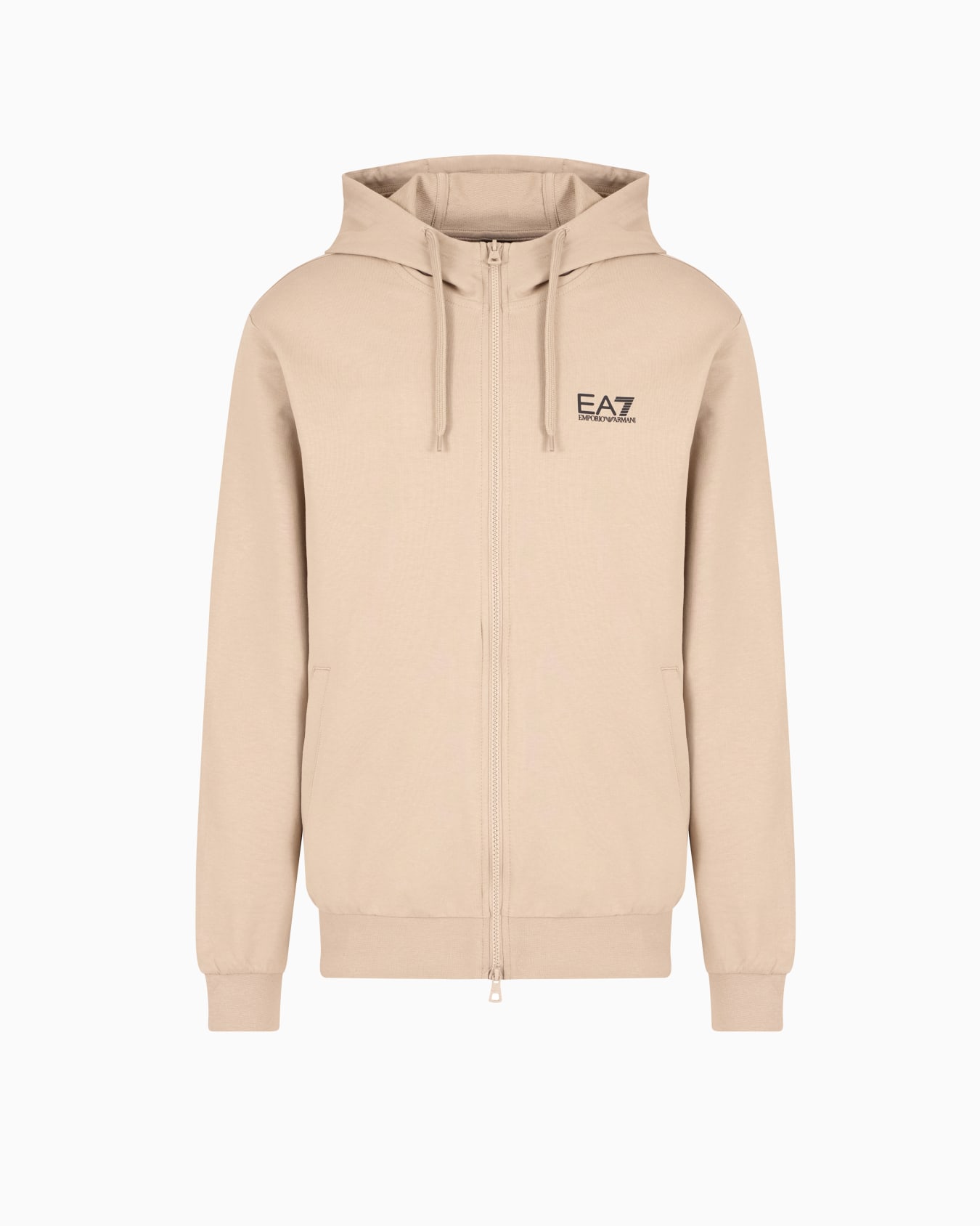 Core Identity cotton hooded sweatshirt Slide 0