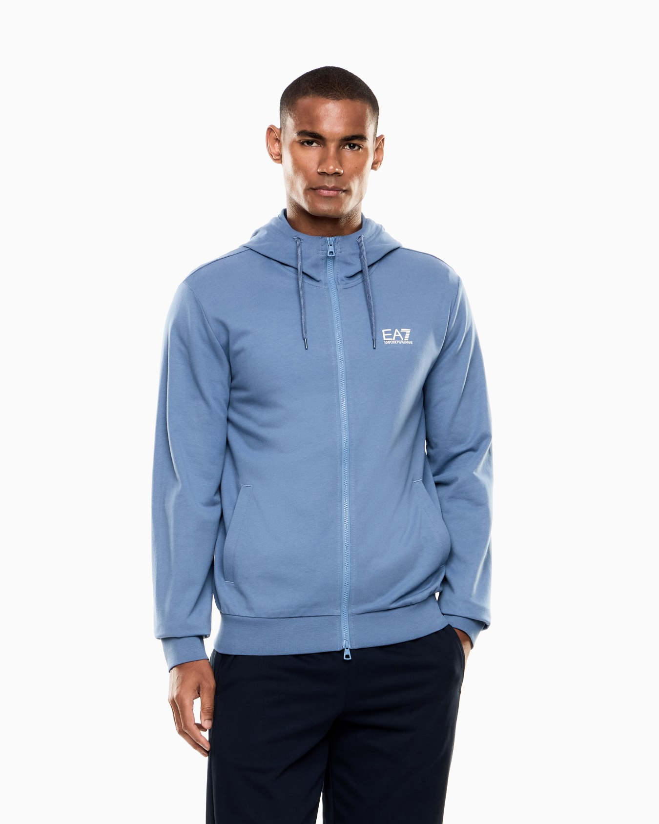 Core Identity cotton crew-neck sweatshirt Slide 3