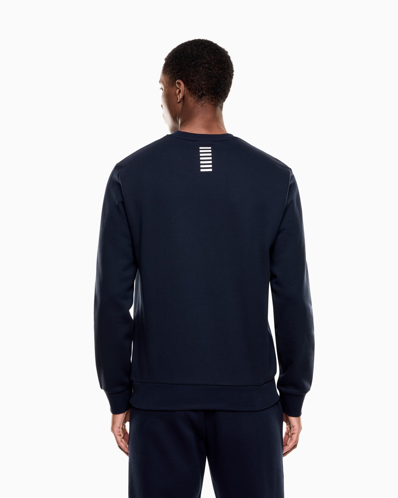 Sudadera de cuello redondo de mezcla de algodón Core Identity Diapositiva 2