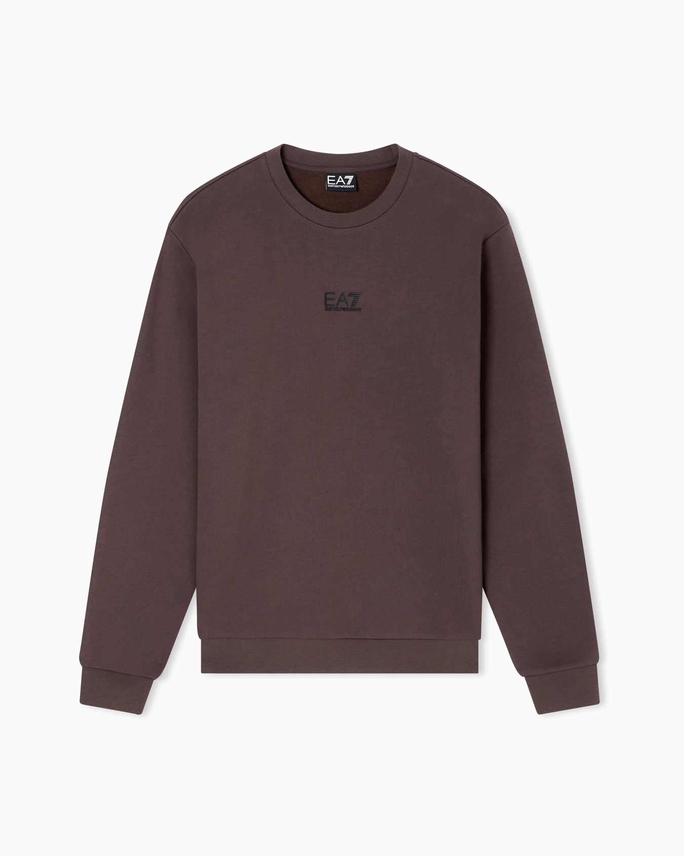 Felpa girocollo Core Identity in misto cotone Slide 0