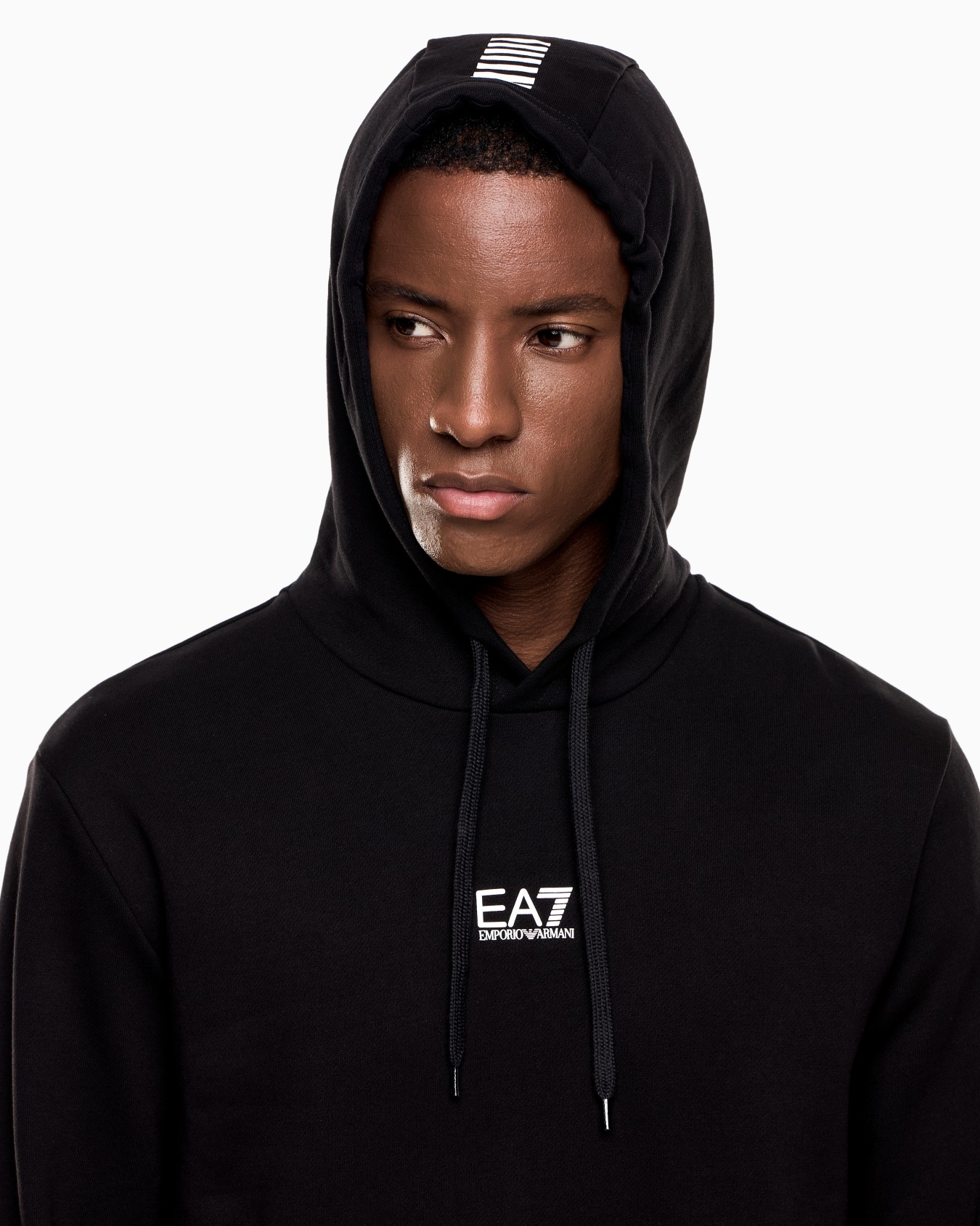 Sudadera con capucha Core Identity de mezcla de algodón Diapositiva 4