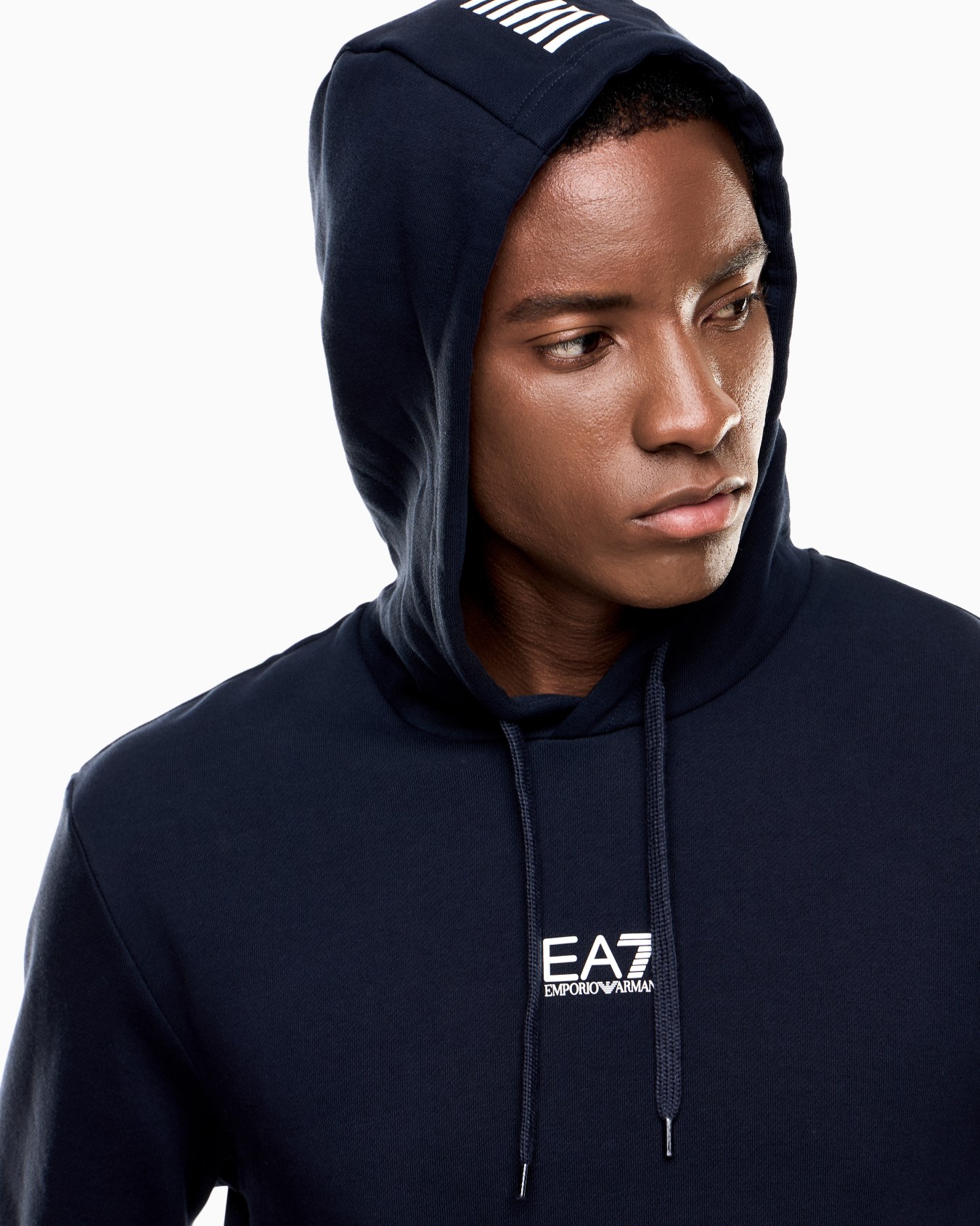 Core Identity cotton-blend hooded sweatshirt Slide 4