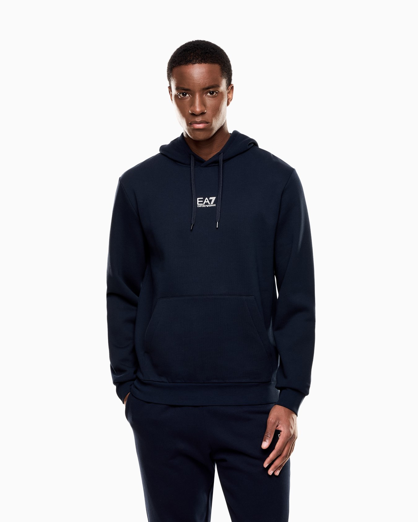 Core Identity cotton-blend hooded sweatshirt Slide 3