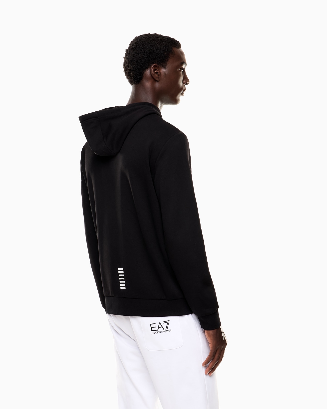 Sudadera con capucha Core Identity de mezcla de algodón Diapositiva 2