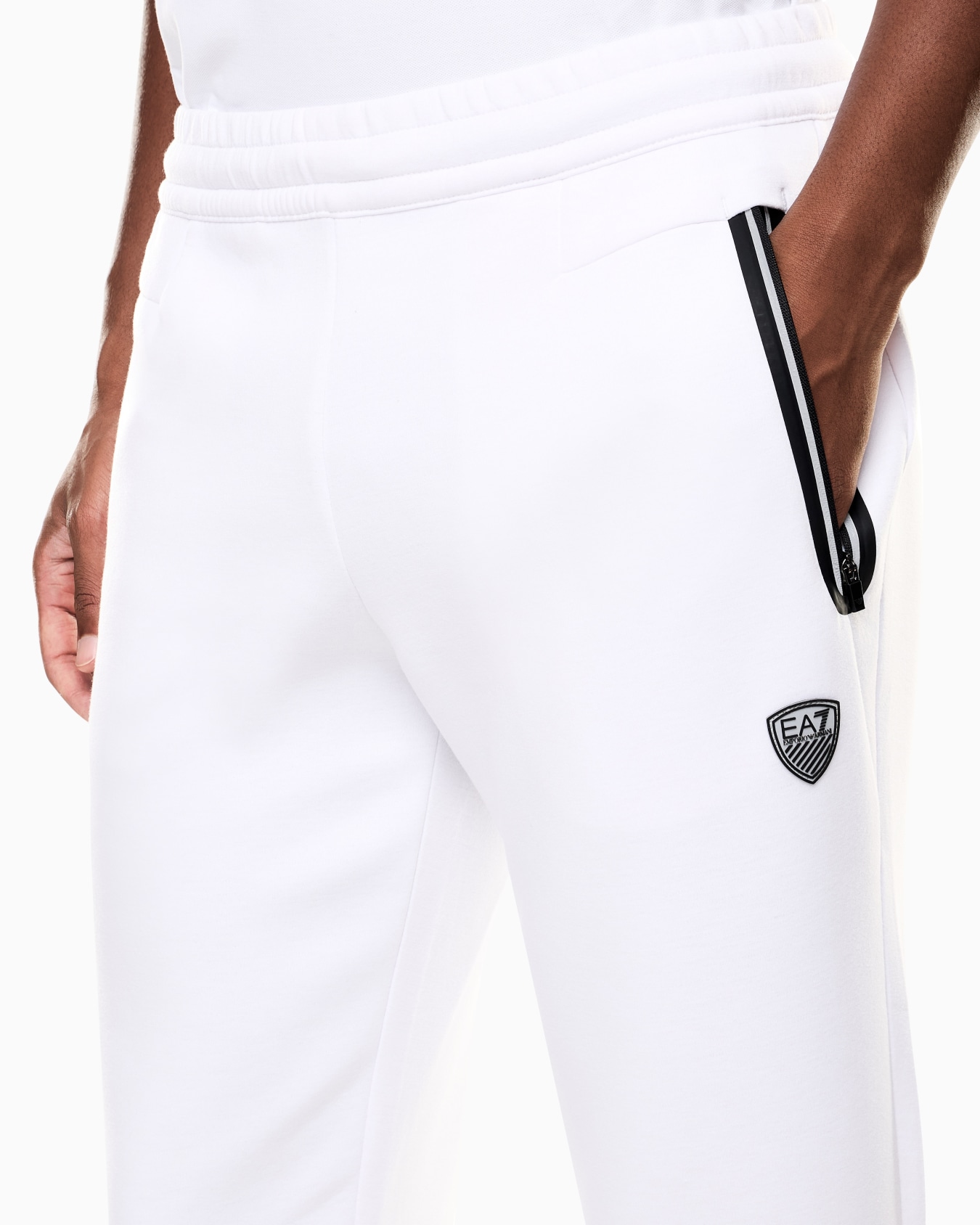 Premium Shield stretch viscose-blend joggers Slide 4