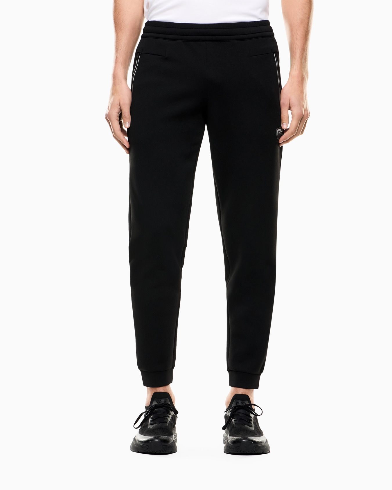 Premium Shield stretch viscose-blend joggers Slide 3