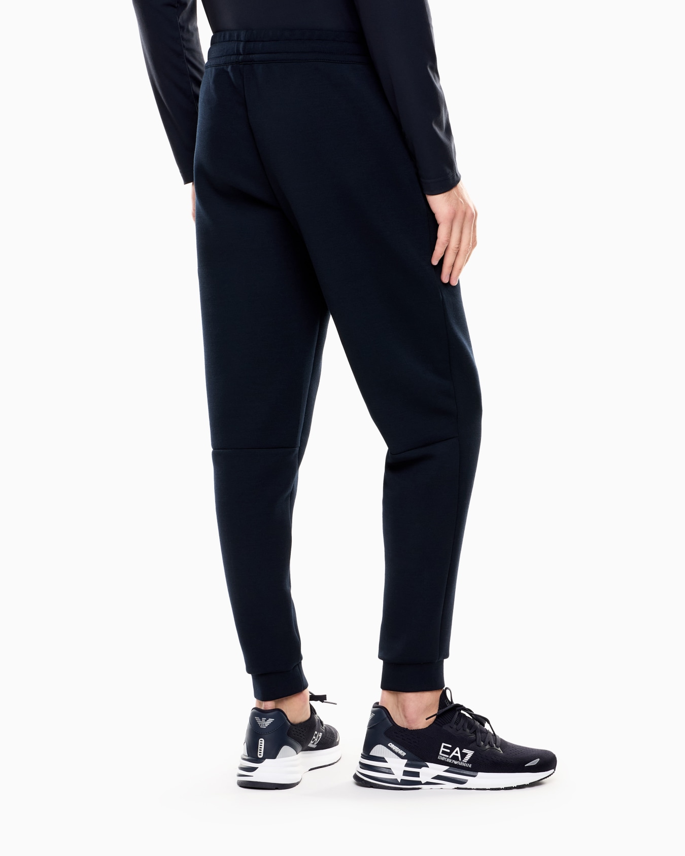 Pantalones de chándal de mezcla de viscosa elástica Premium Shield Diapositiva 2