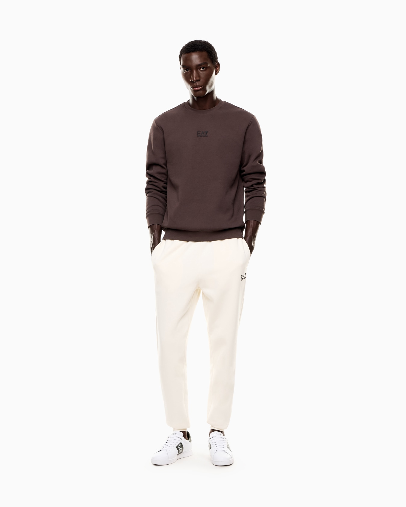 Core Identity cotton-blend joggers Slide 1