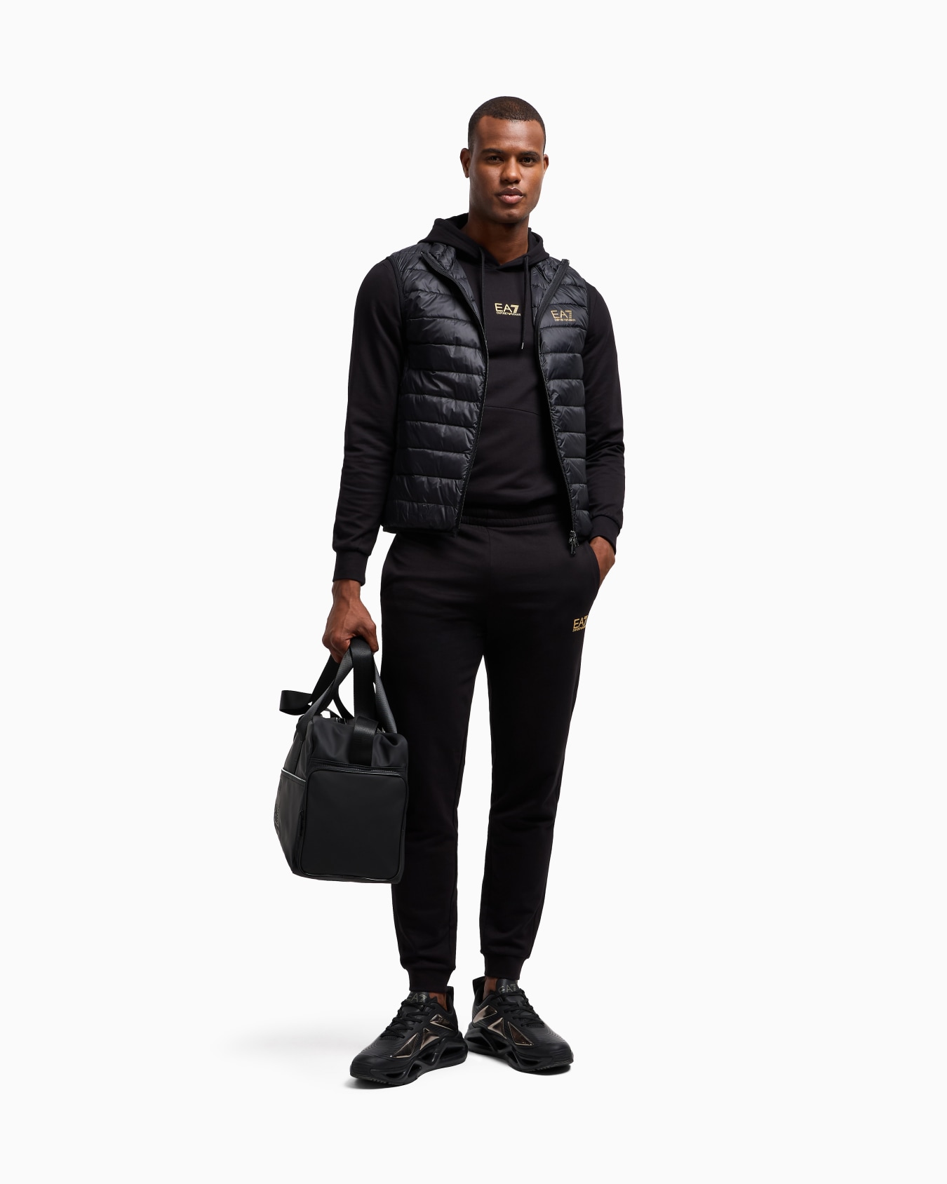Core Identity cotton joggers Slide 1