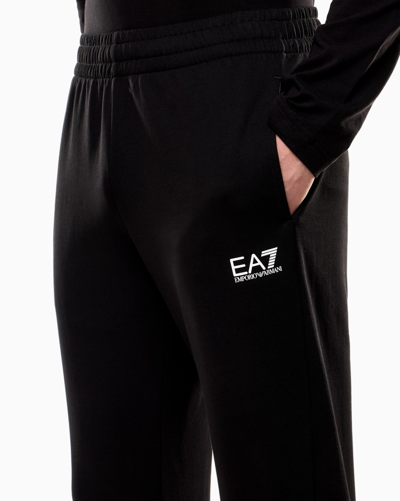 Pantaloni jogger Core Identity in cotone Slide 4