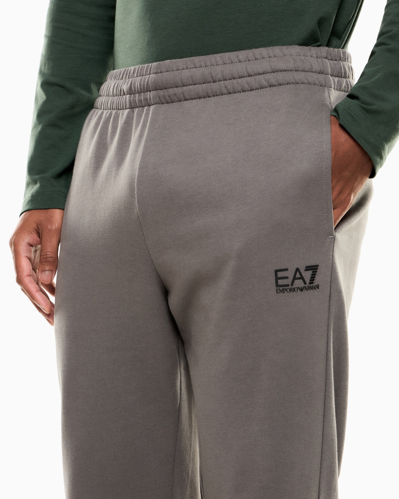 Core Identity cotton crew-neck sweatshirt Slide 4