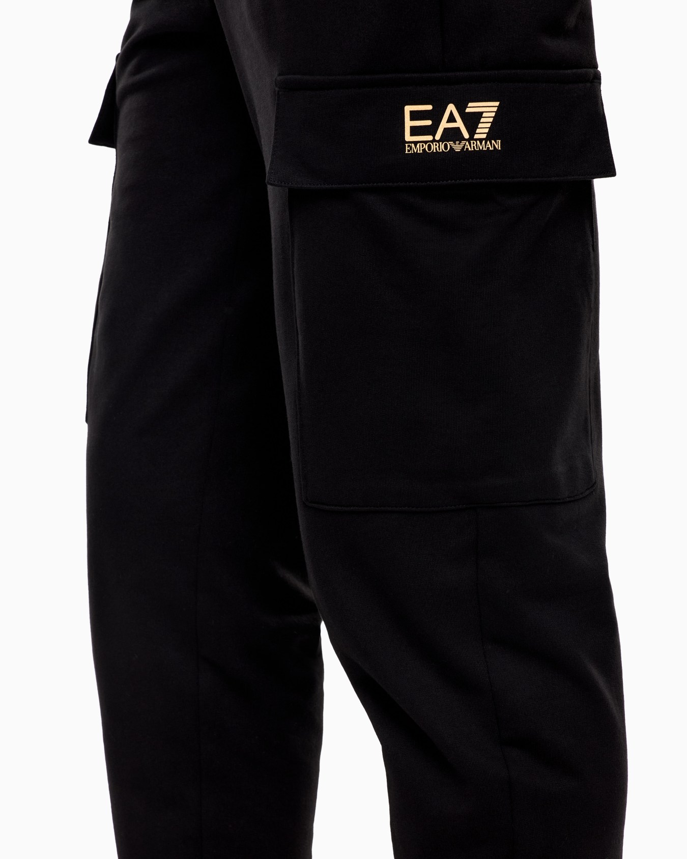 Core Identity cotton cargo trousers Slide 4