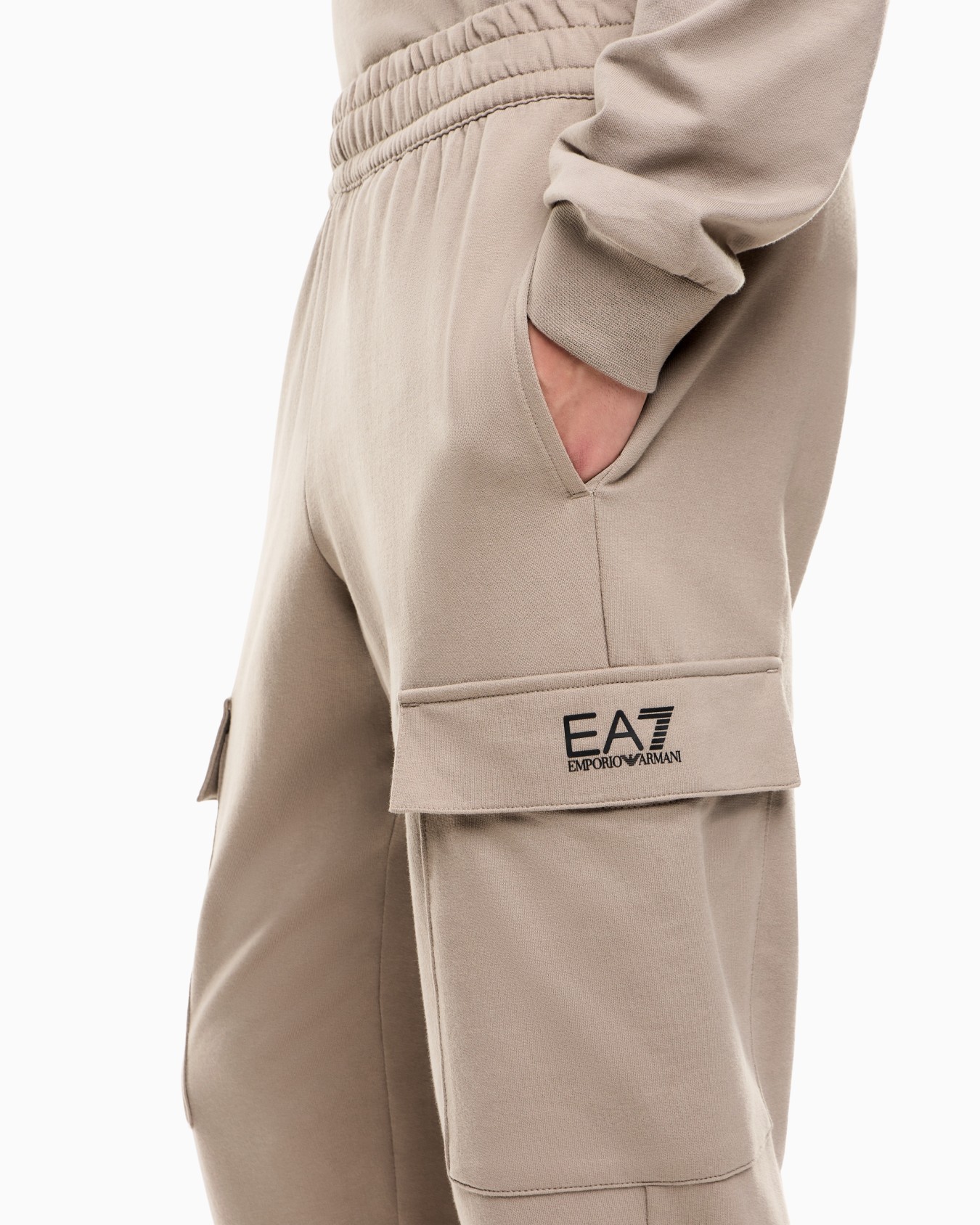 Core Identity cotton cargo trousers Slide 4