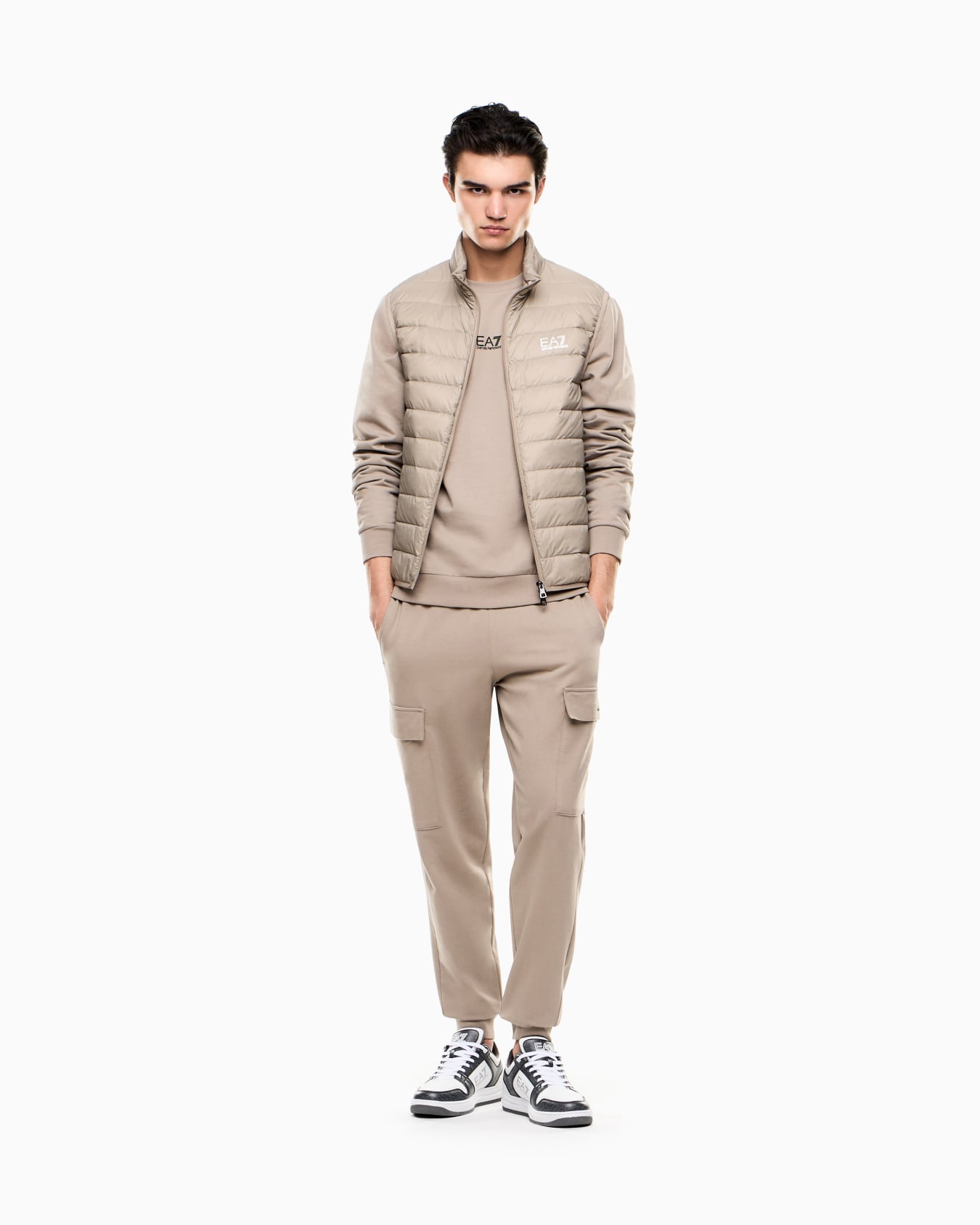 Core Identity cotton cargo trousers Slide 1