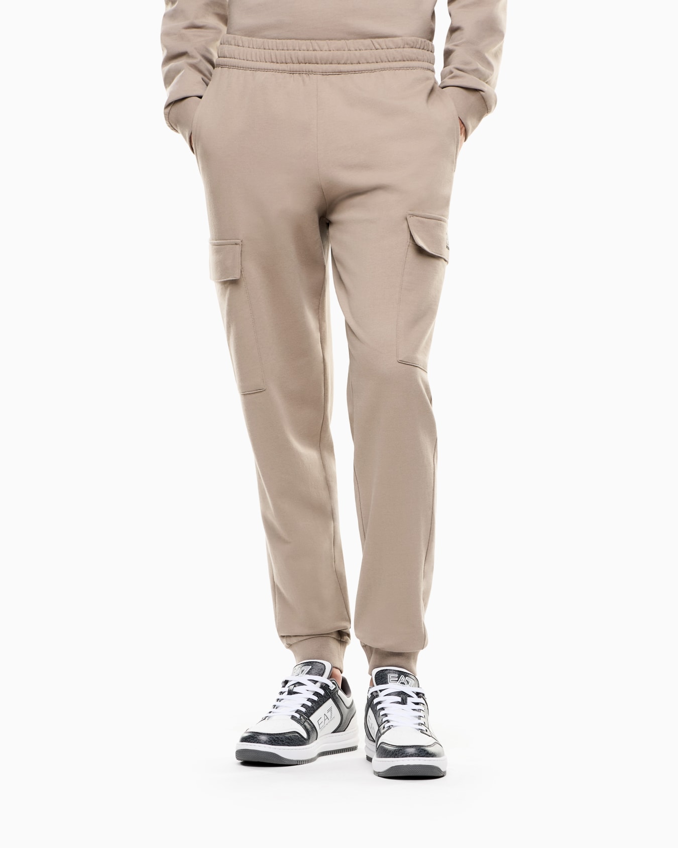 Core Identity cotton cargo trousers Slide 3