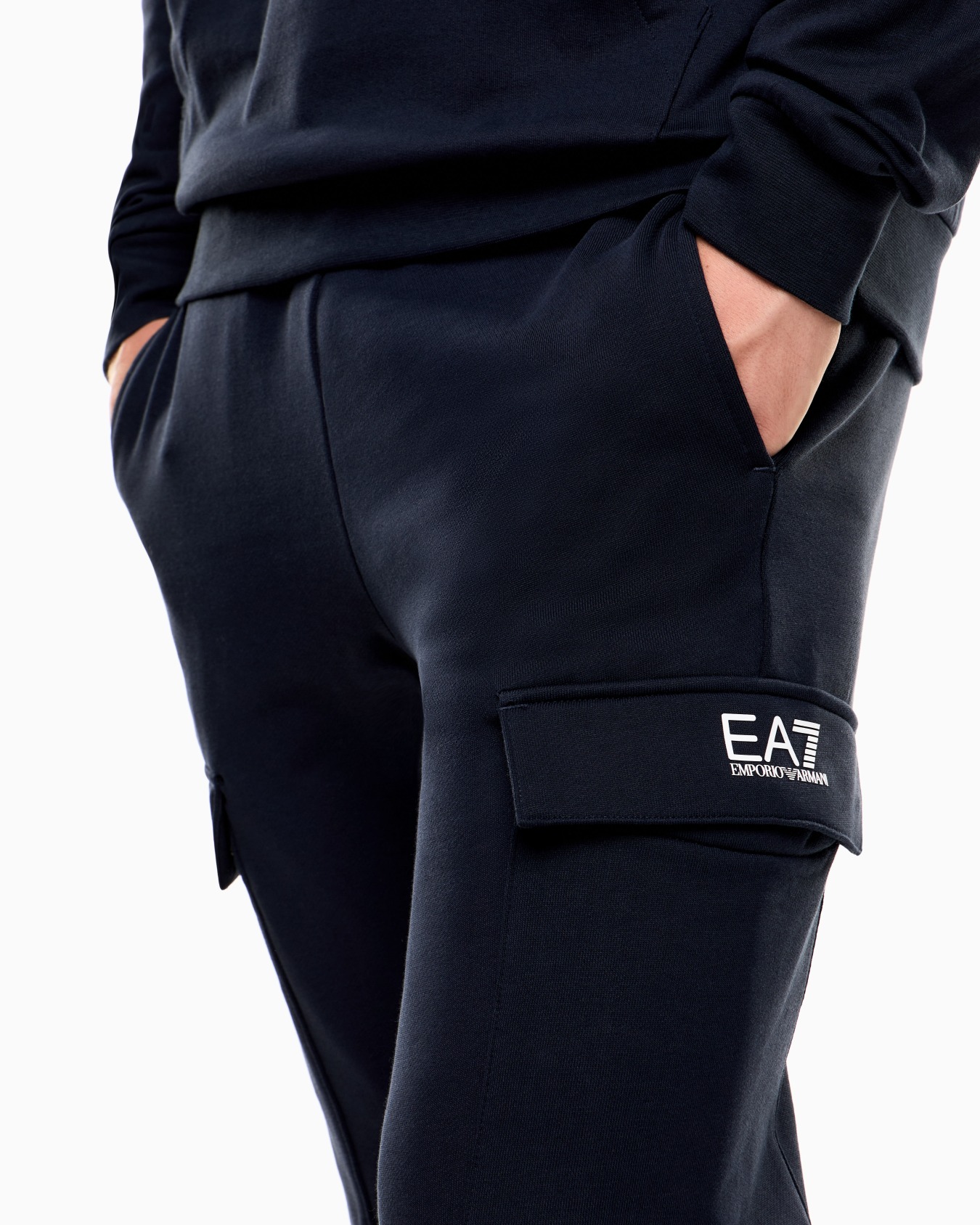 Pantaloni cargo Core Identity in misto cotone Slide 4