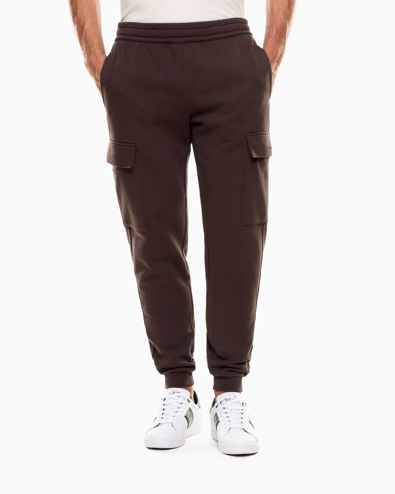 Core Identity cotton-blend cargo trousers Slide 3