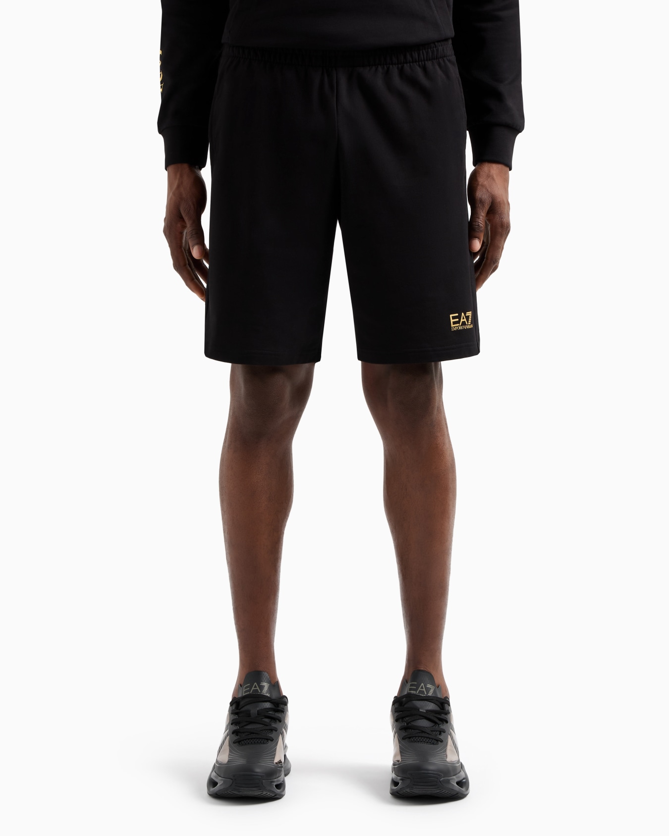 Core Identity cotton Bermuda shorts Slide 3