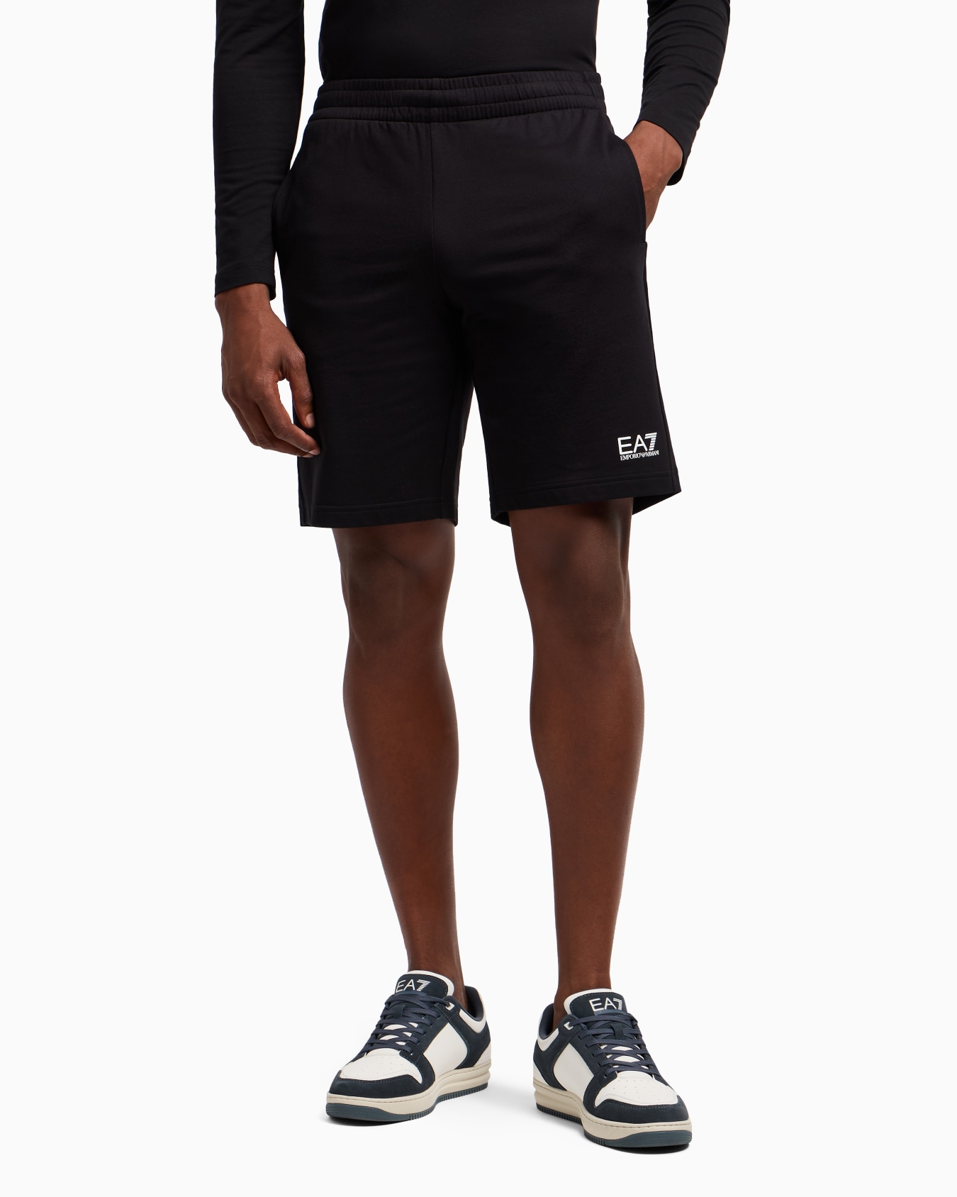Core Identity cotton Bermuda shorts Slide 3