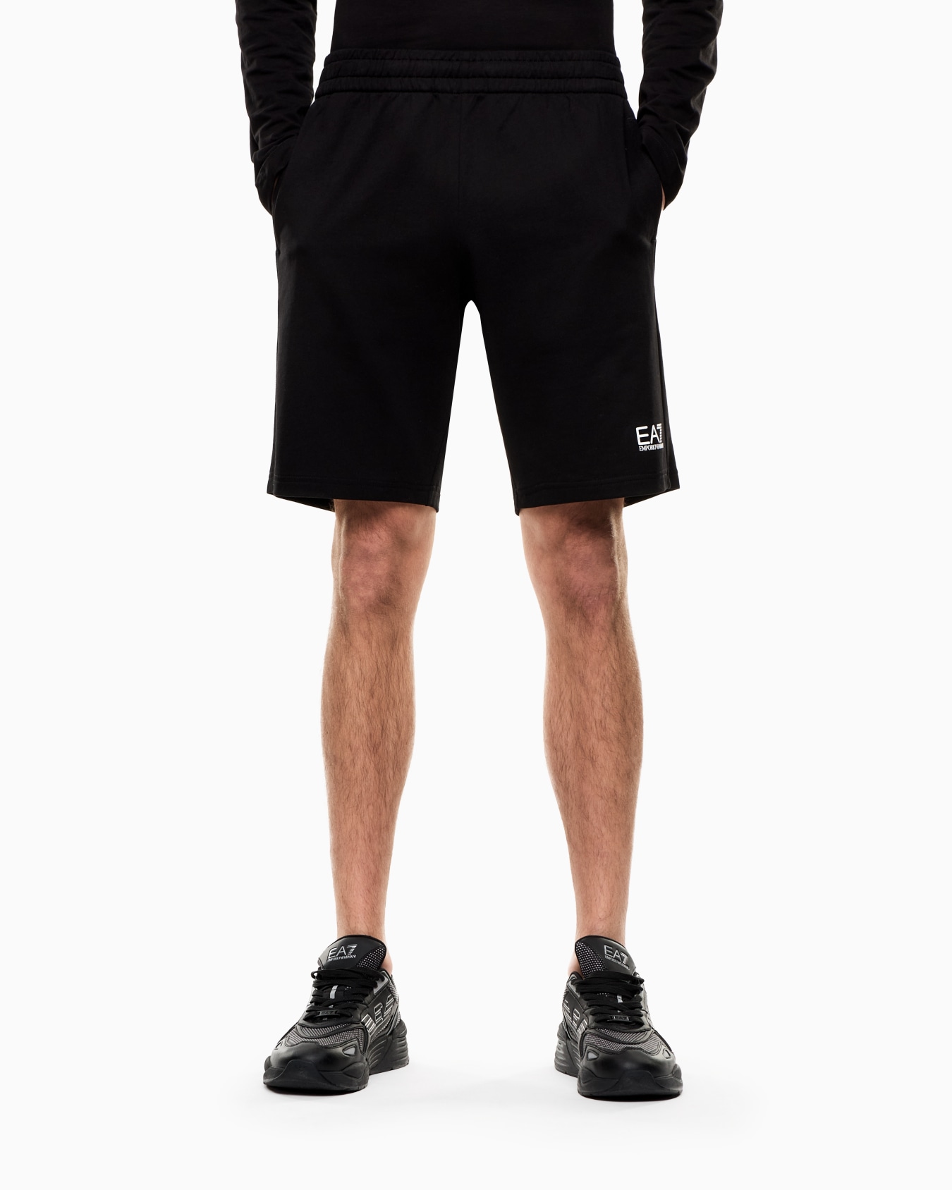 Core Identity cotton Bermuda shorts Slide 3