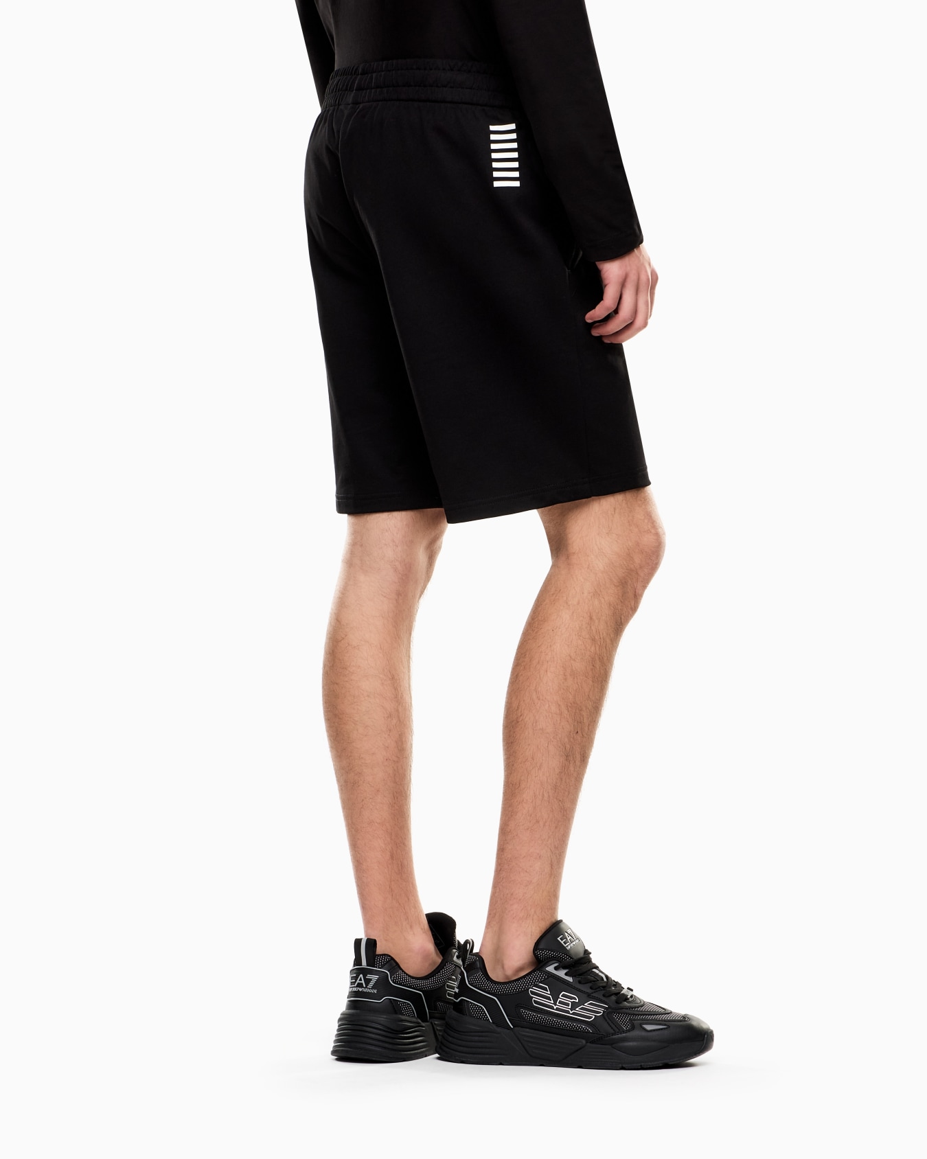 Core Identity cotton Bermuda shorts Slide 2