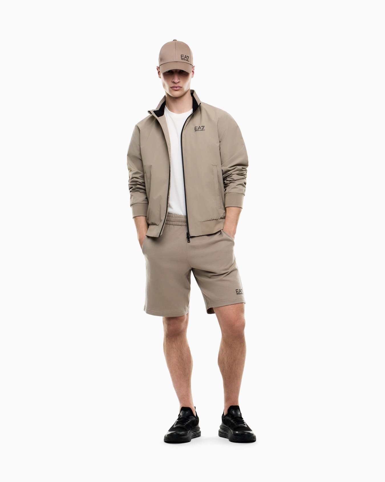 Shorts Core Identity de algodón Diapositiva 1