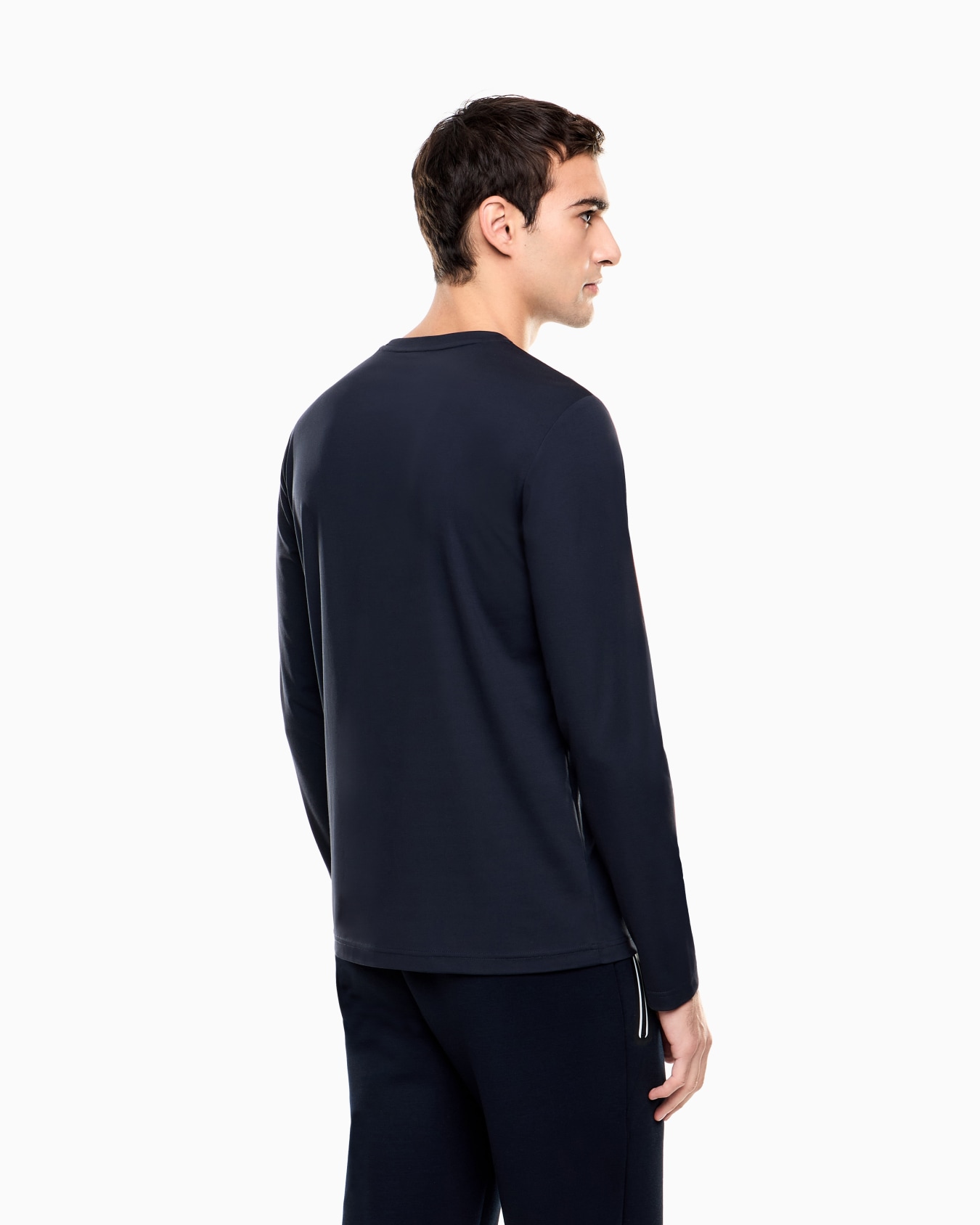 Stretch-jersey, long-sleeved T-shirt Slide 2