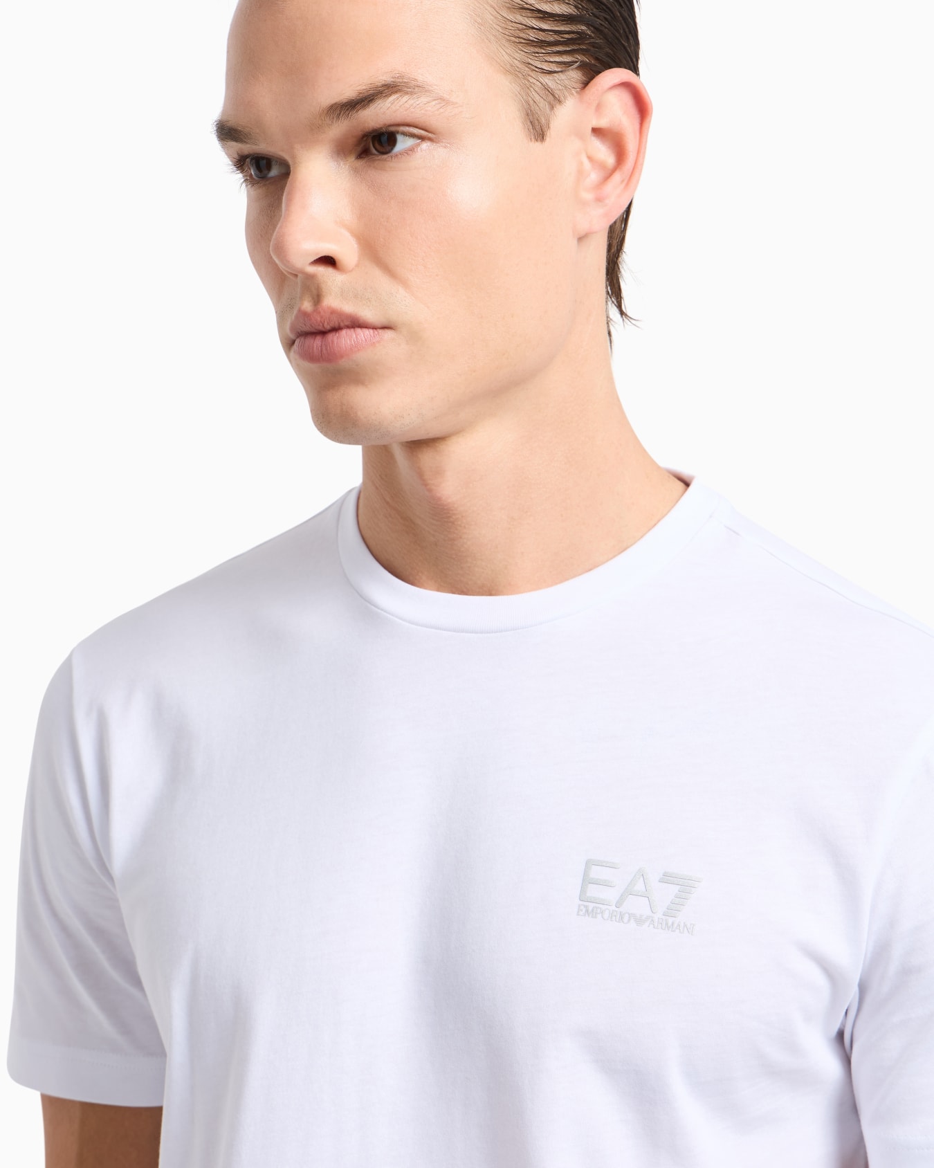 Pima cotton Core Identity T-shirt Slide 4