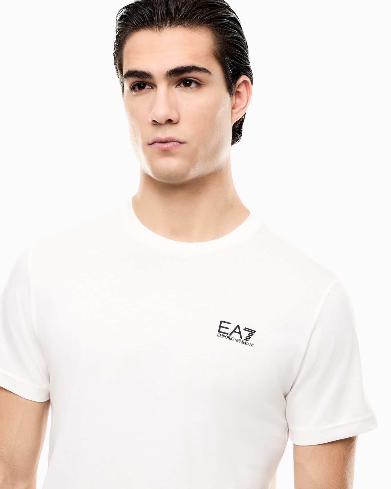 T-shirt Core Identity en coton Pima  Diapositive 4