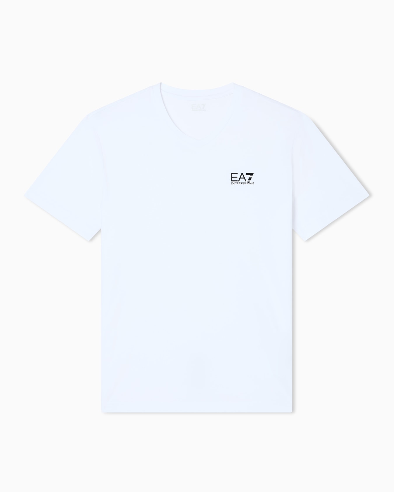 Core Identity stretch cotton jersey V-neck T-shirt Slide 0