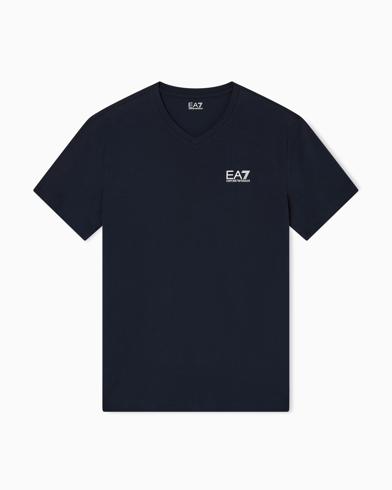 Core Identity stretch cotton jersey V-neck T-shirt Slide 0