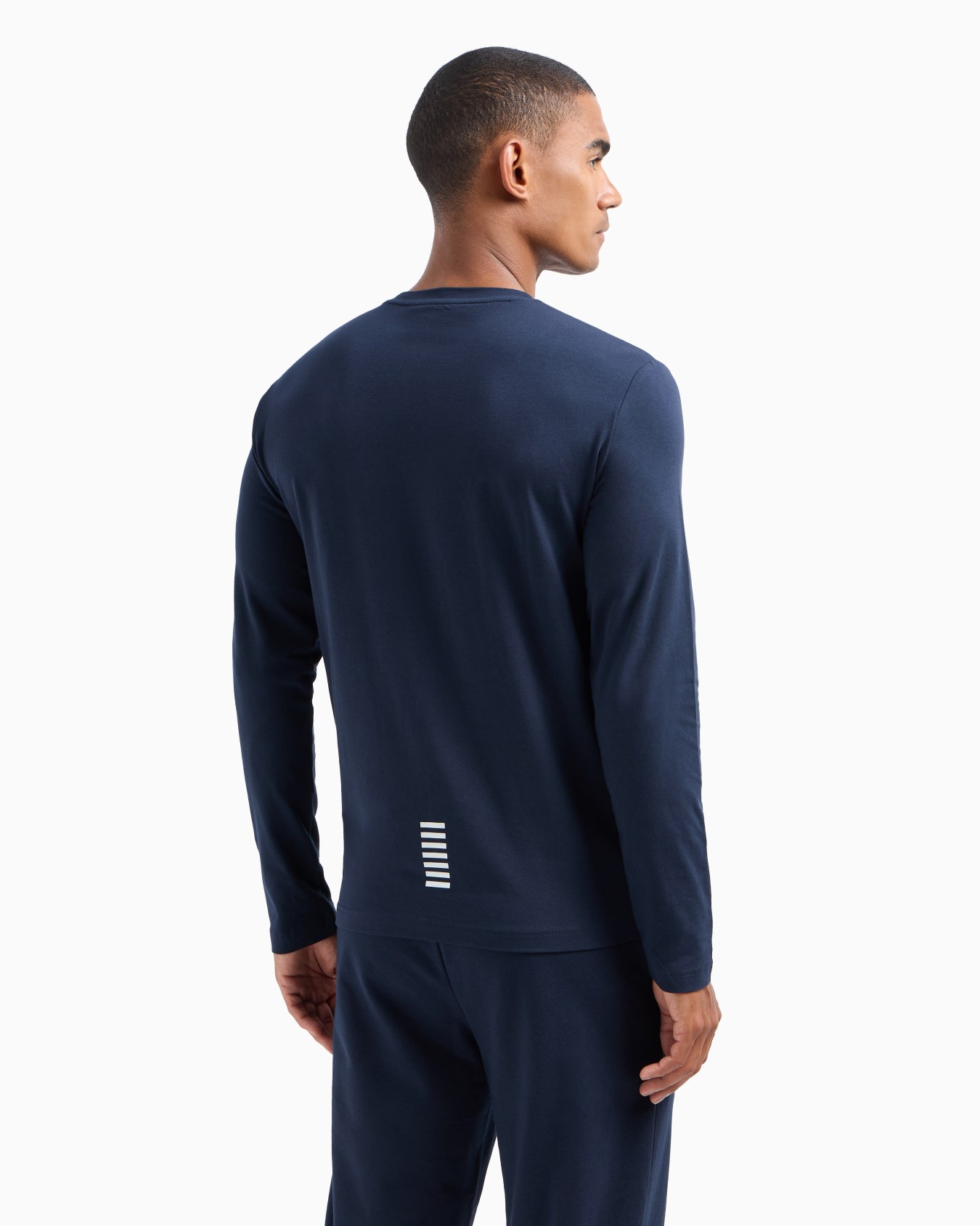 Long-sleeved cotton Core Identity T-shirt Slide 2