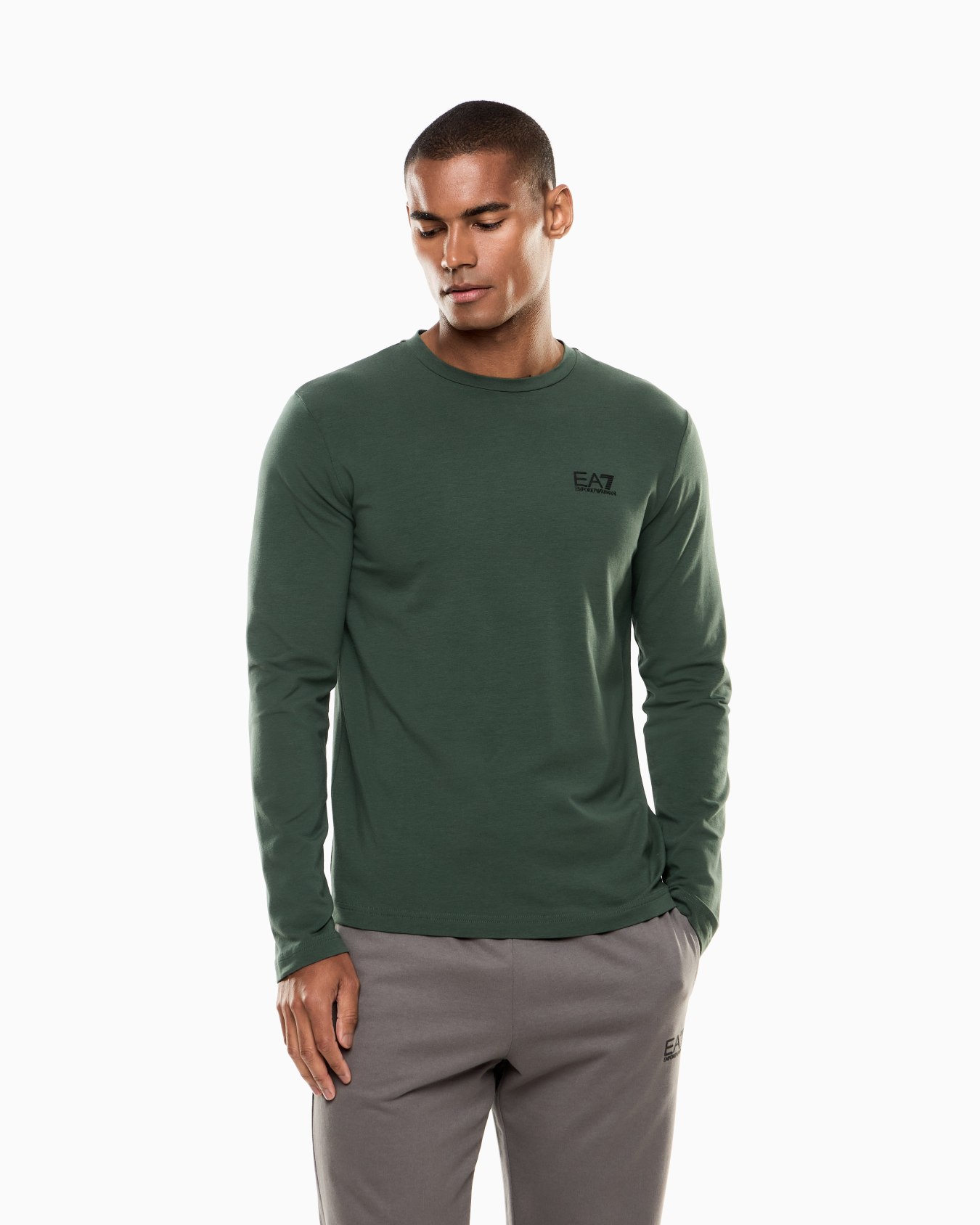 Core Identity 長袖Tシャツ コットン スライドする 3