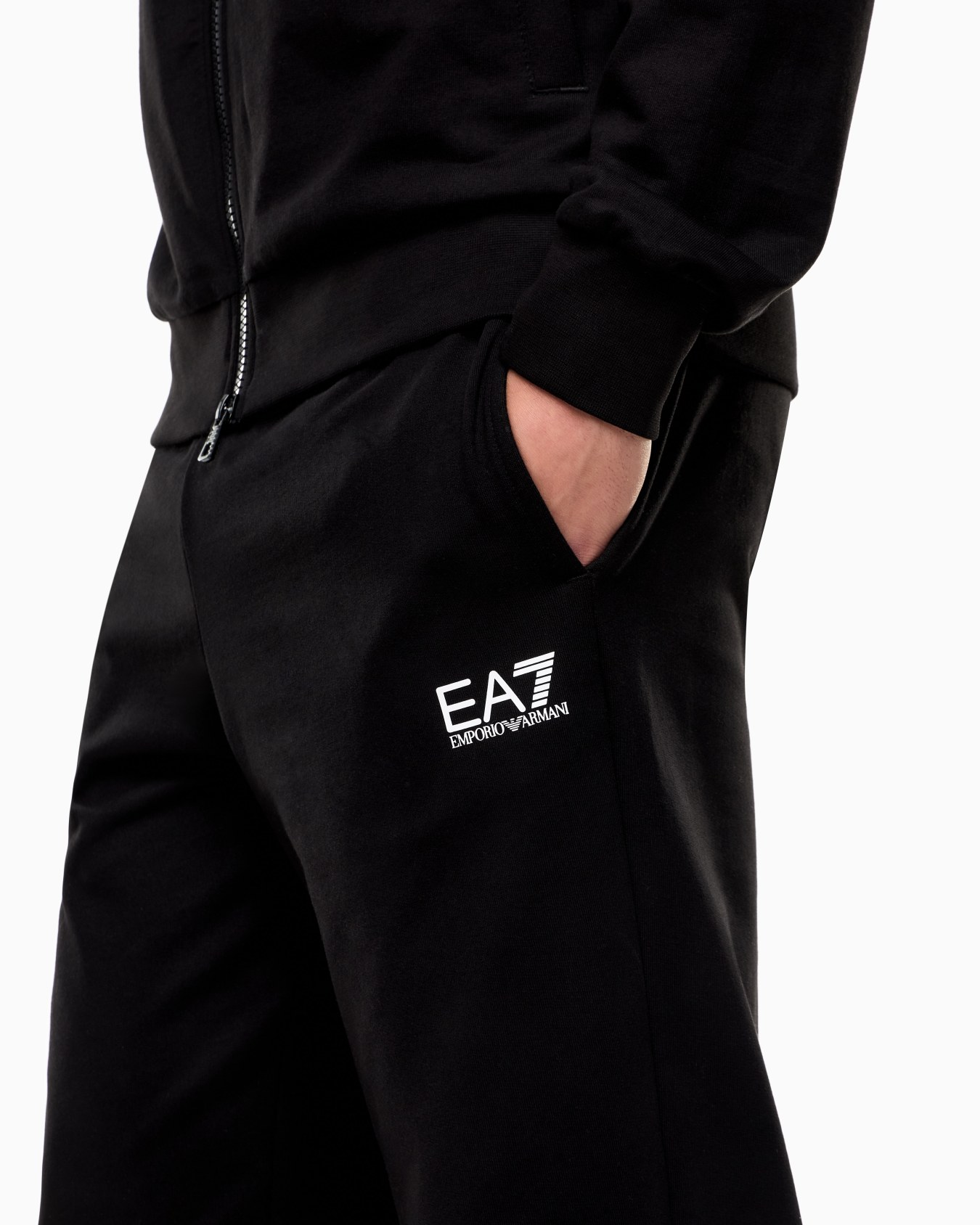 Chándal de punto de algodón Core Identity Diapositiva 4