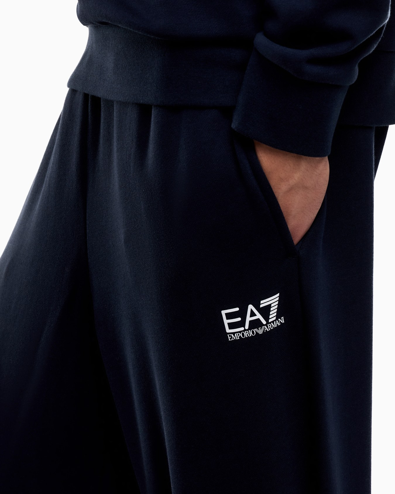 Tracksuit Core Identity regular fit in cotton blend jersey Slide 6