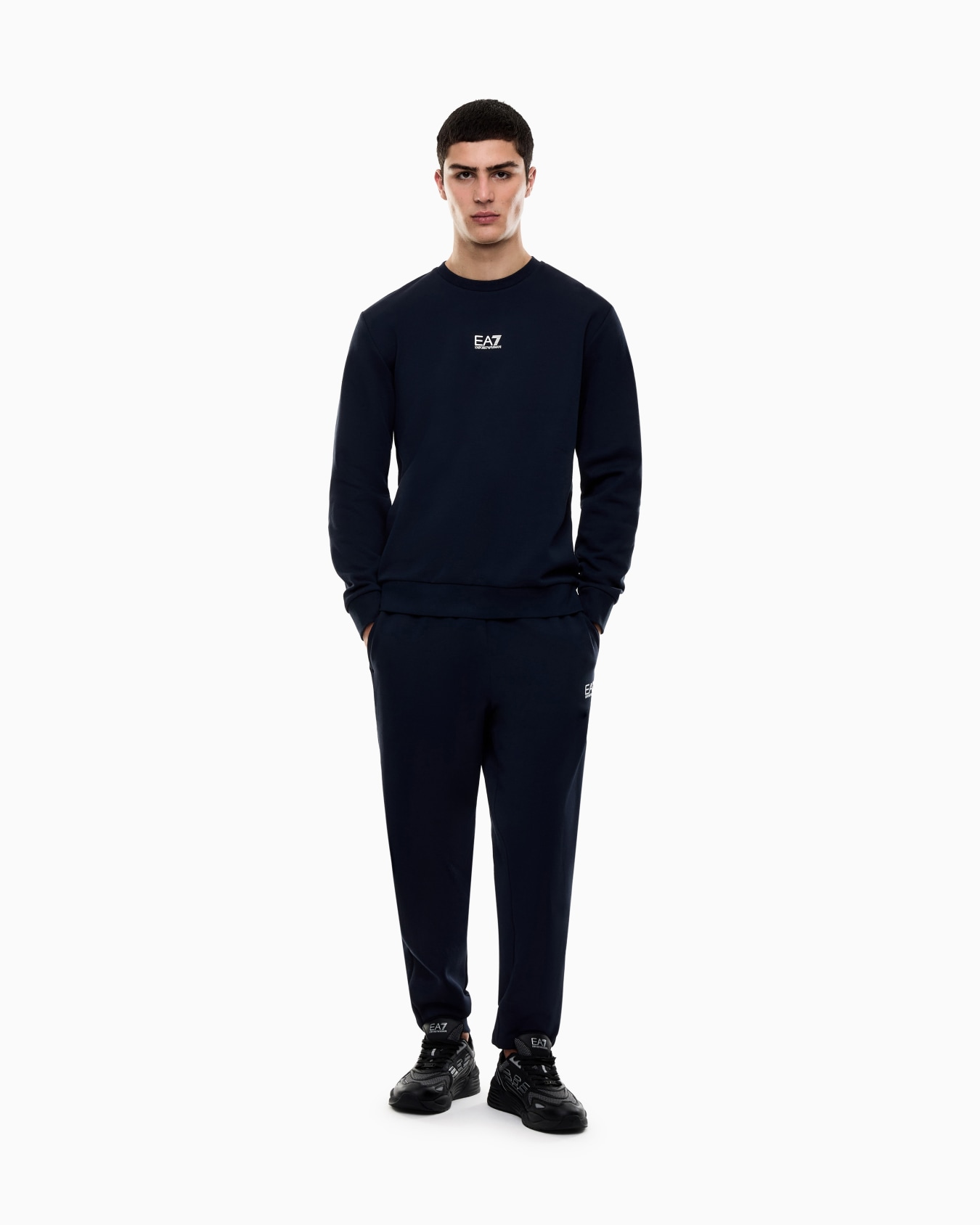Core Identity cotton-blend tracksuit Slide 1