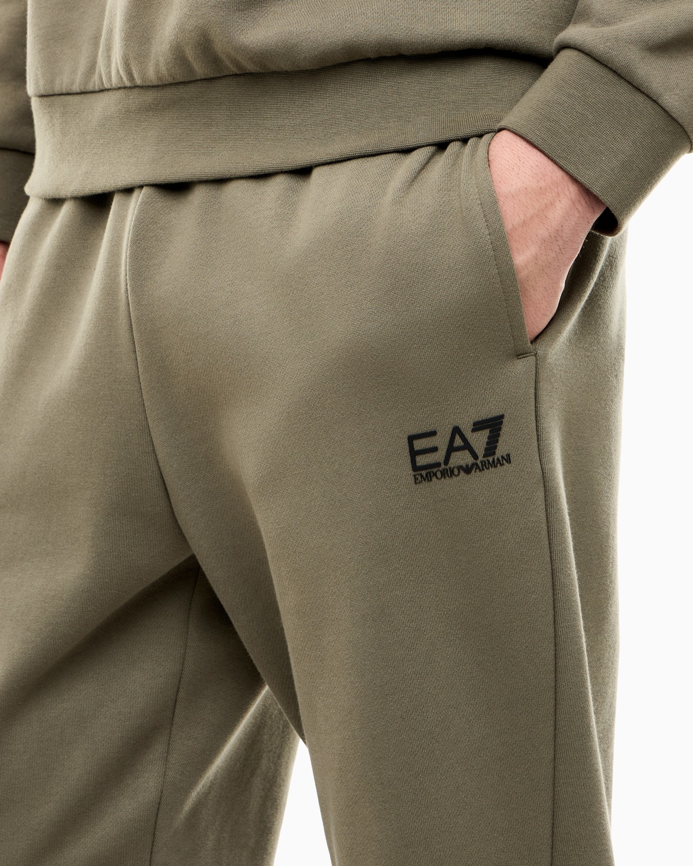 Tracksuit Core Identity regular fit in cotton blend jersey Slide 6