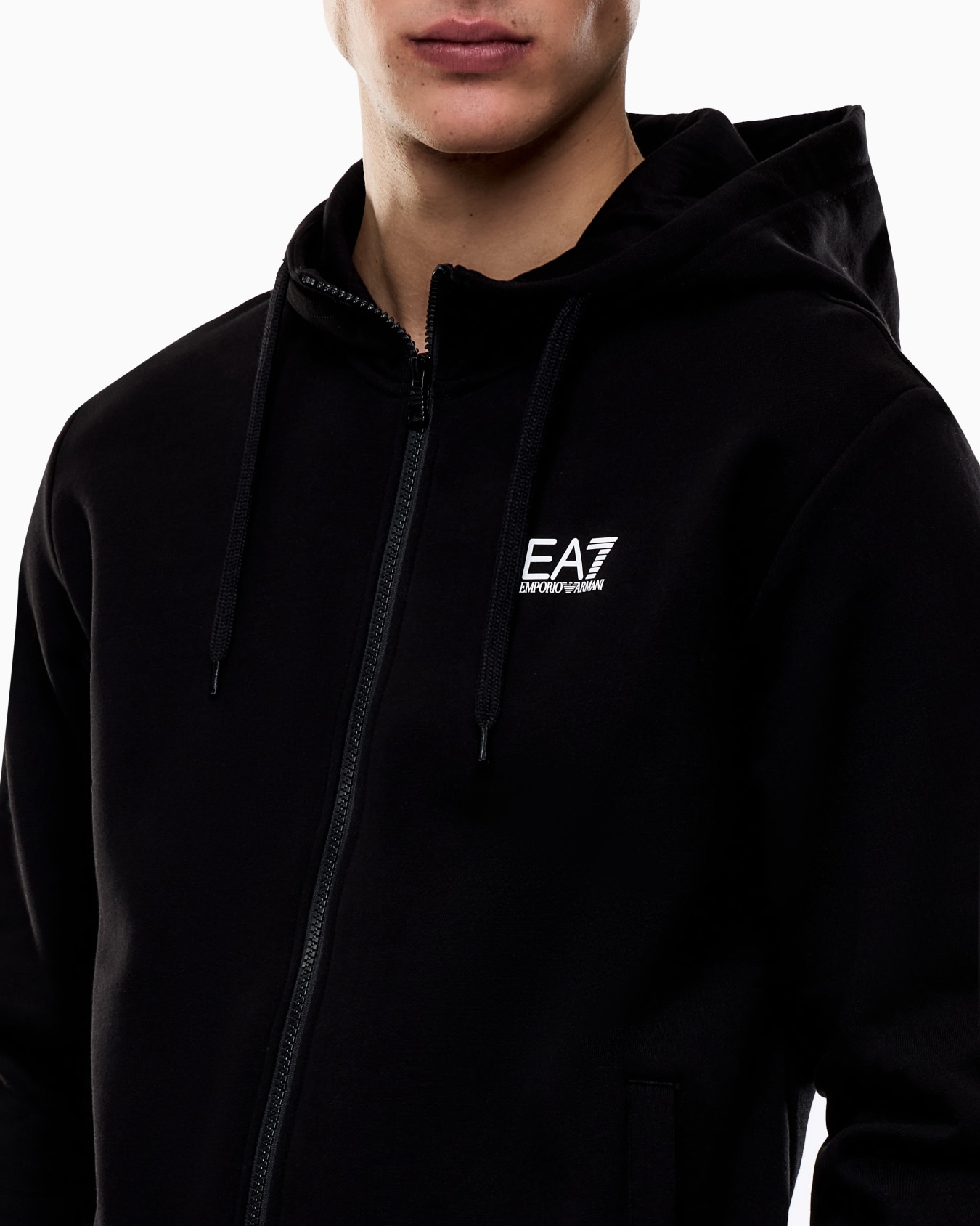 Survêtement à capuche Core Identity en coton mélangé Diapositive 5