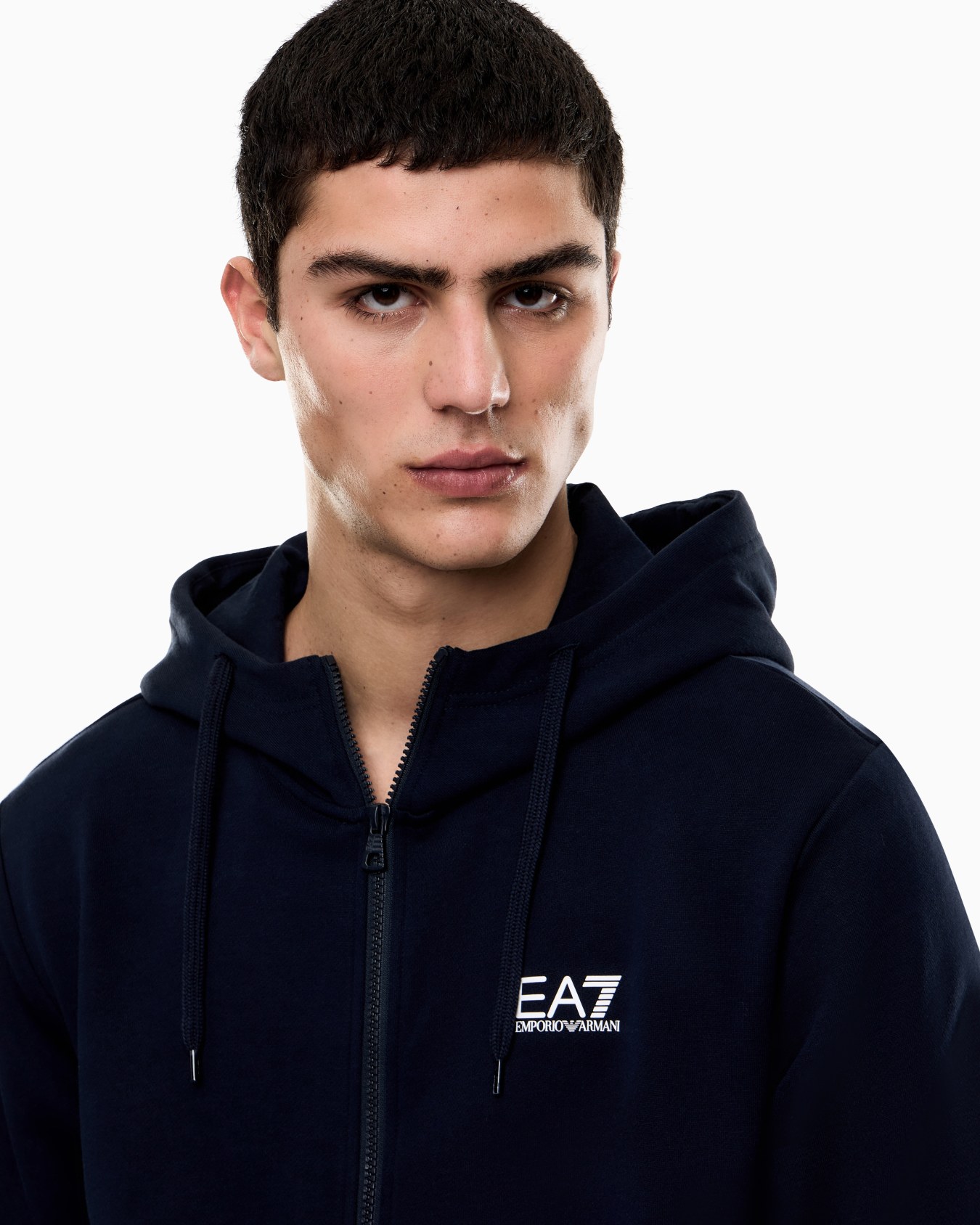 Core Identity cotton-blend hooded tracksuit Slide 5